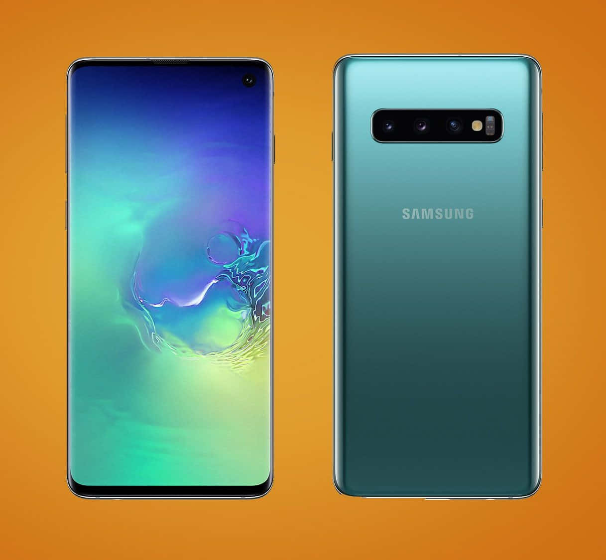 近距离观察Galaxy S10 壁纸