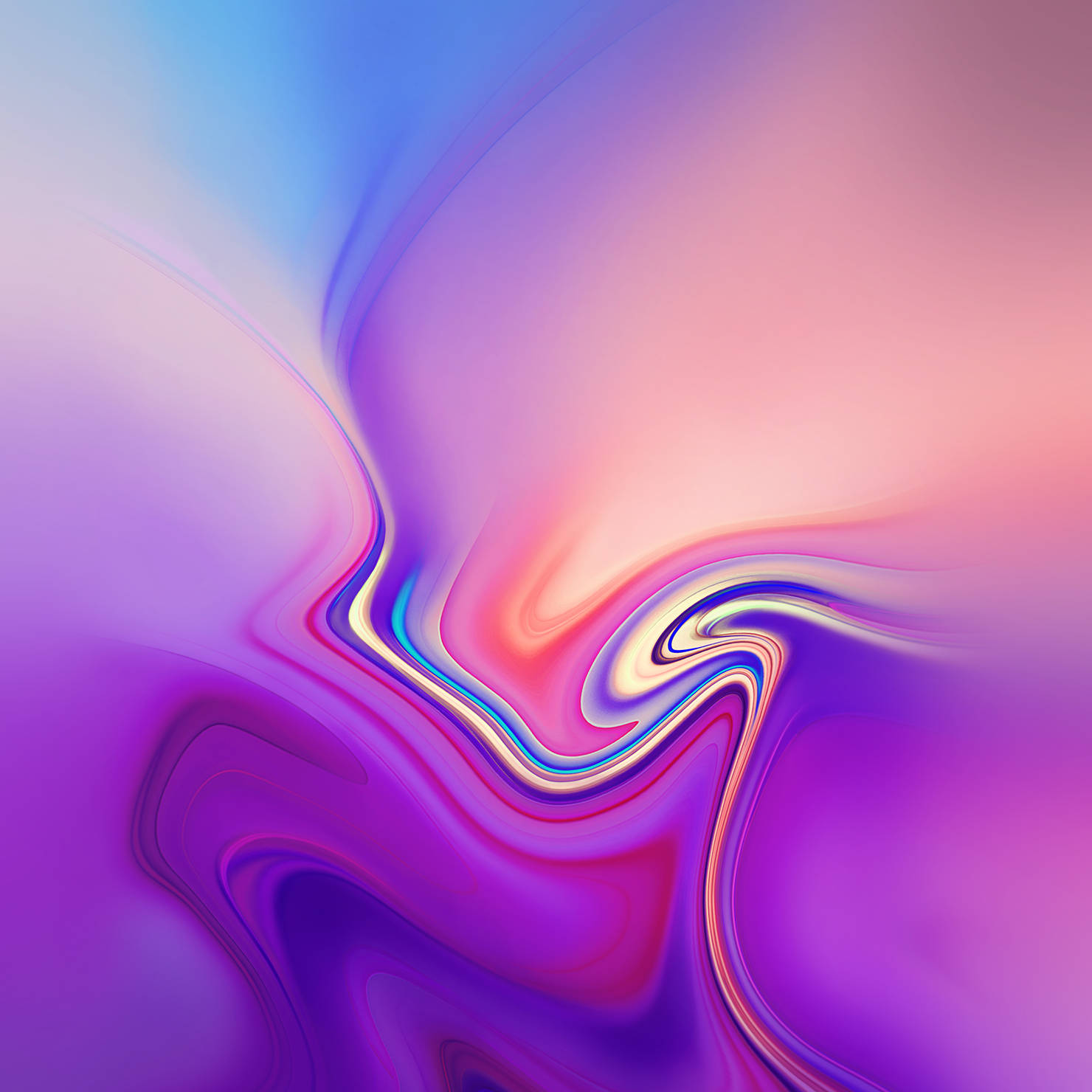 Galaxy S10 多彩抽象 壁纸