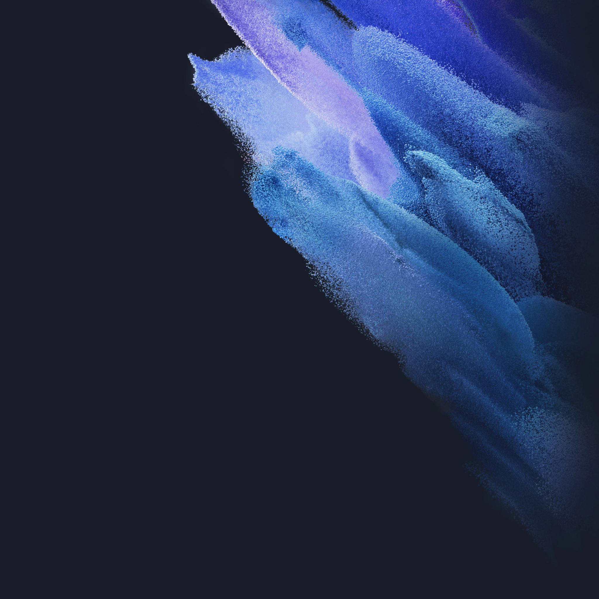 三星Galaxy S22蓝色笔触 壁纸
