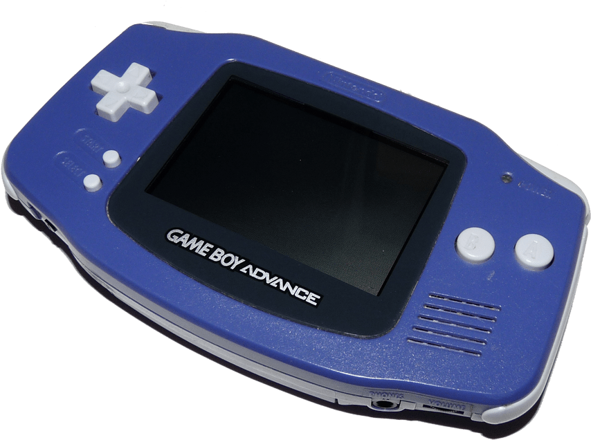 蓝色 Game Boy Advance 壁纸