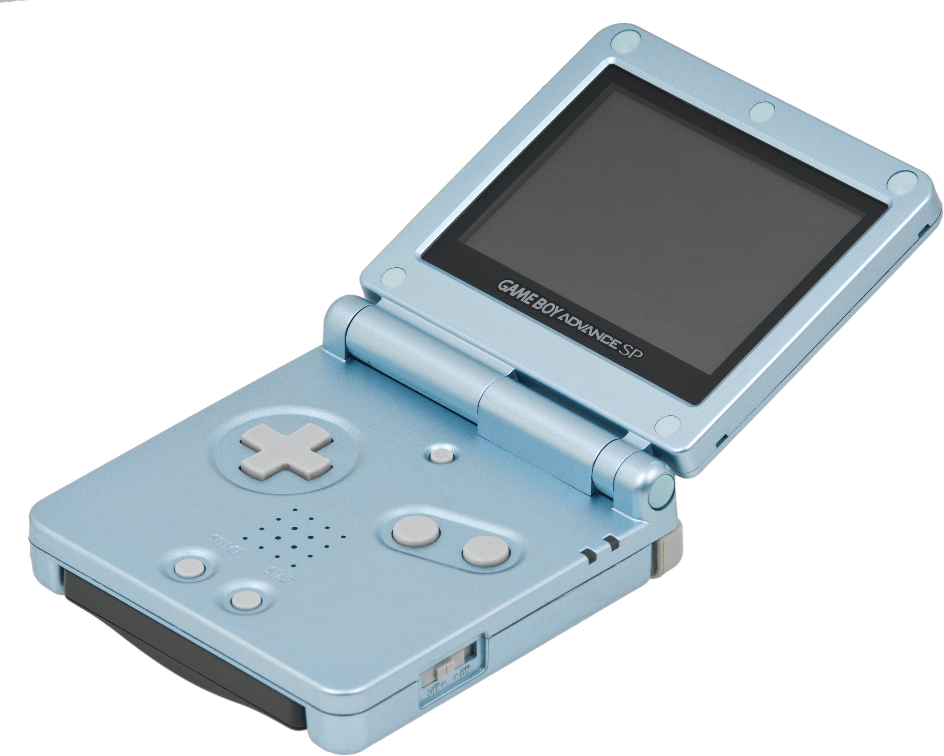 蓝色Game Boy Advance SP 壁纸