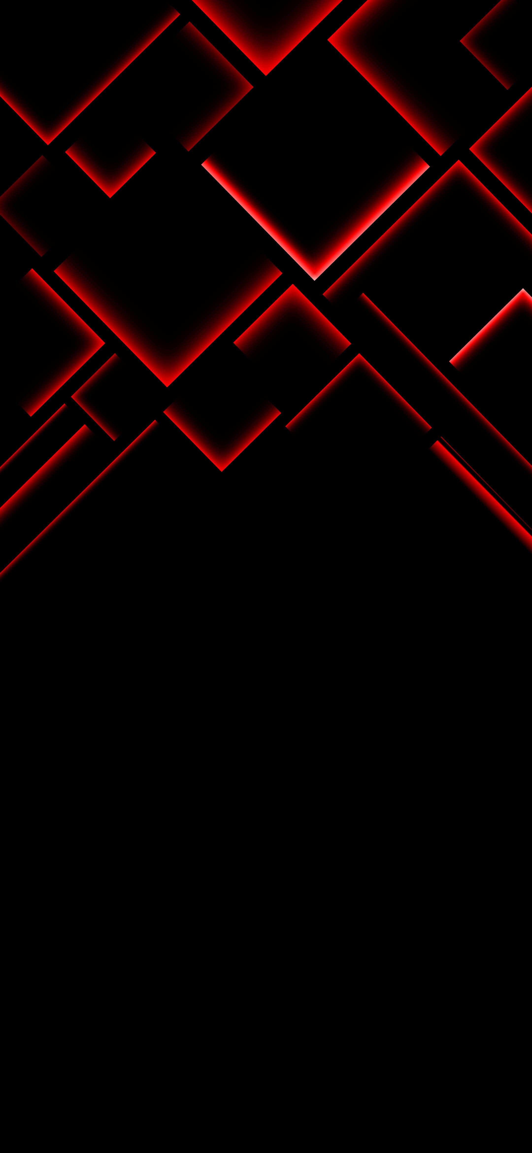 Google Pixel 4K 霓虹红图案 壁纸