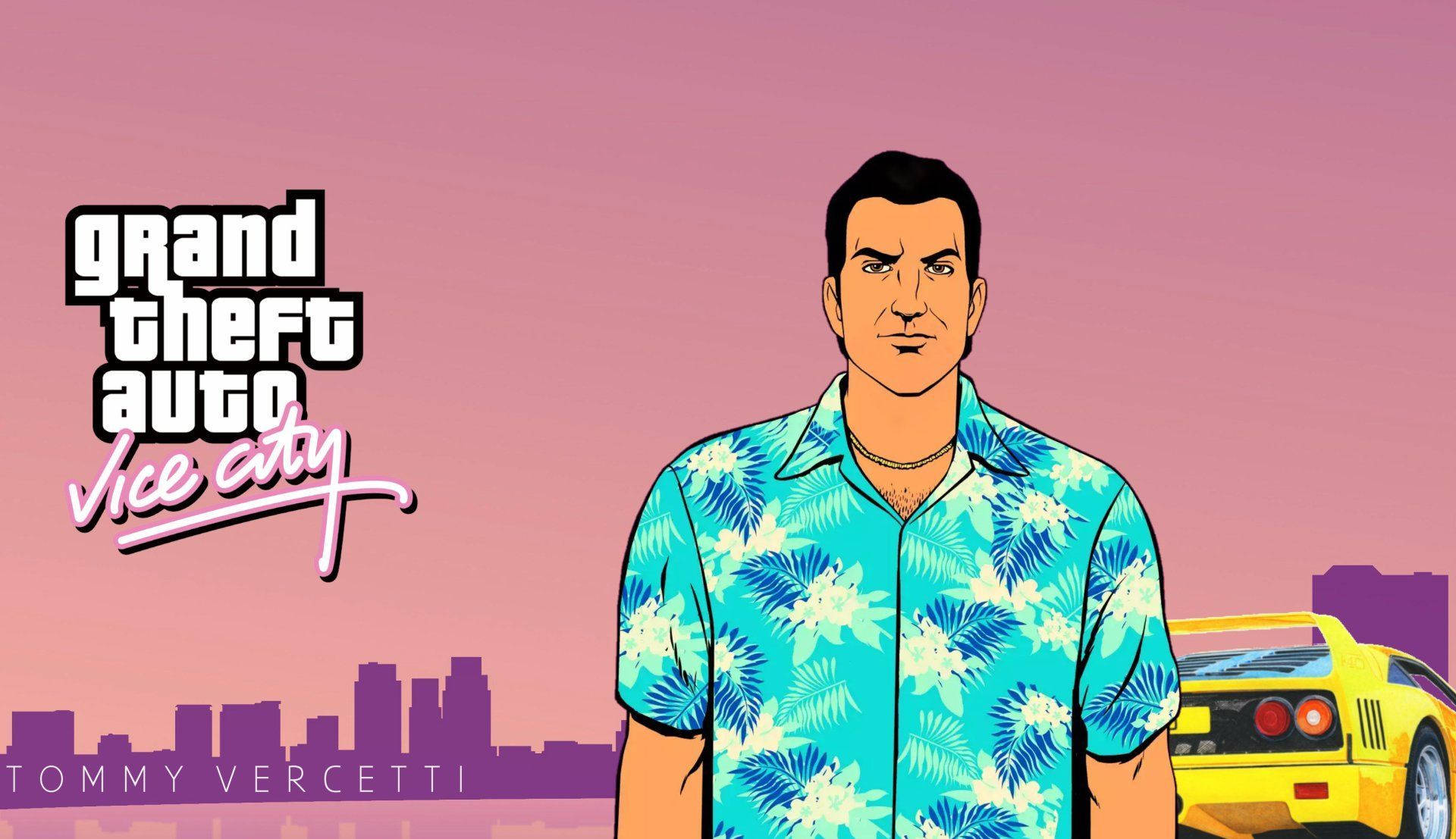 GTA罪恶都市 汤米·维赛迪 壁纸