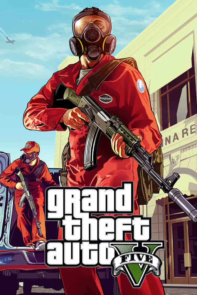 GTA背景 侠盗猎车手五 武装抢劫 壁纸