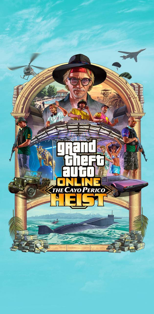 GTA5手机版卡约佩里科抢劫任务 壁纸