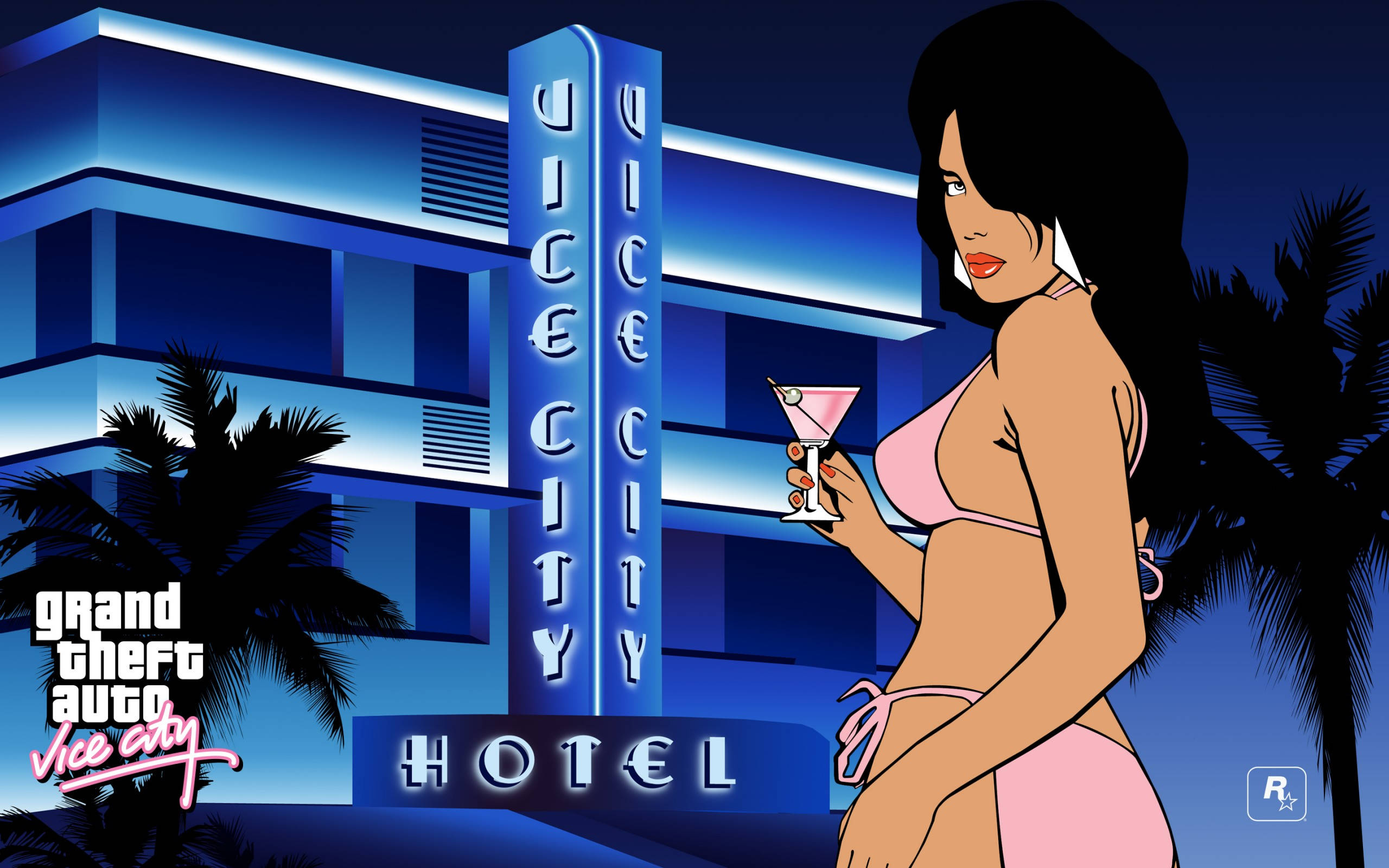 GTA罪恶都市封面女郎Misty 壁纸