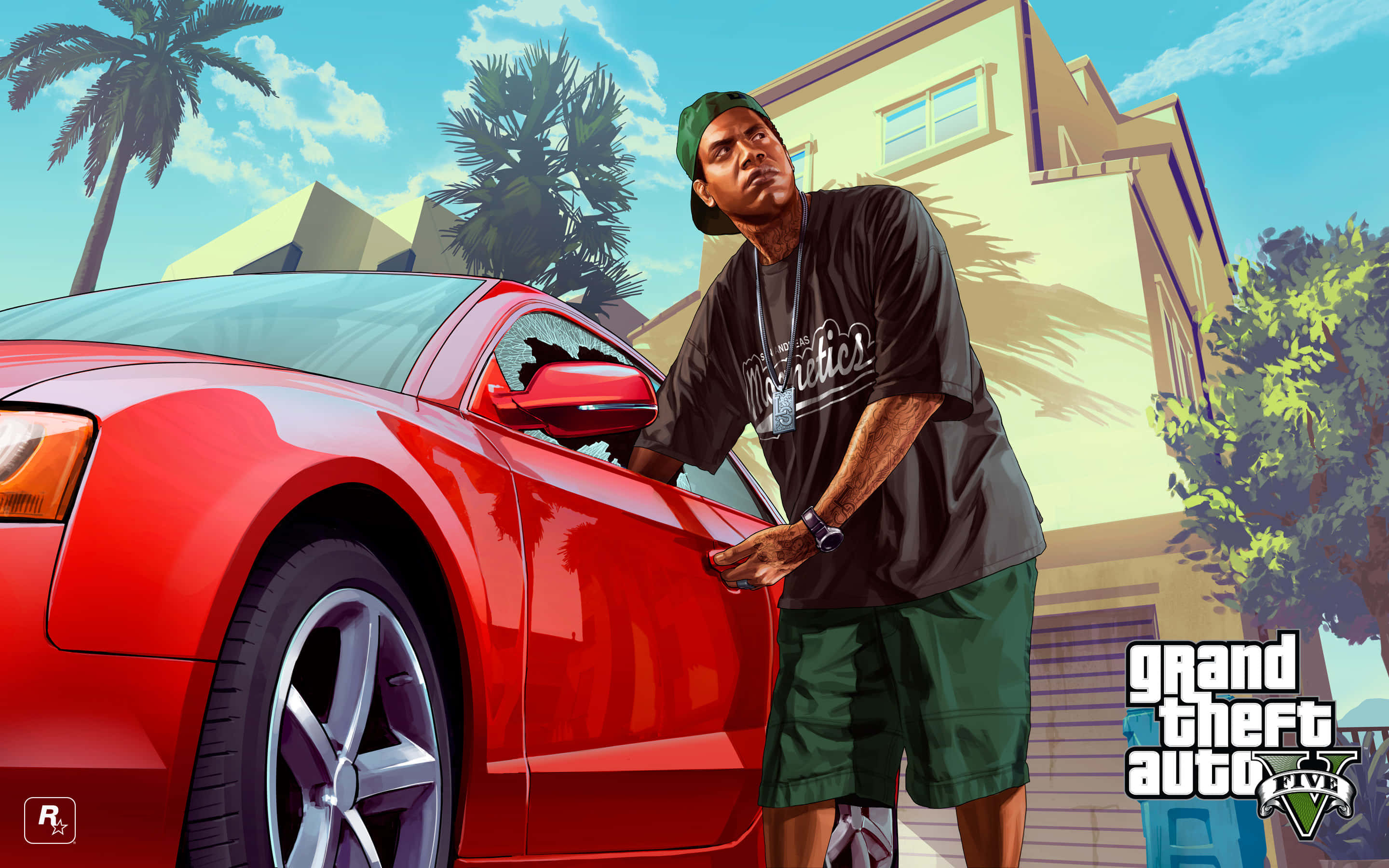 GTA背景 侠盗猎车手五 拉玛·戴维斯 壁纸