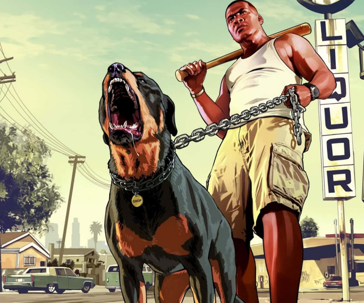 GTA酷炫恐怖犬图片 壁纸