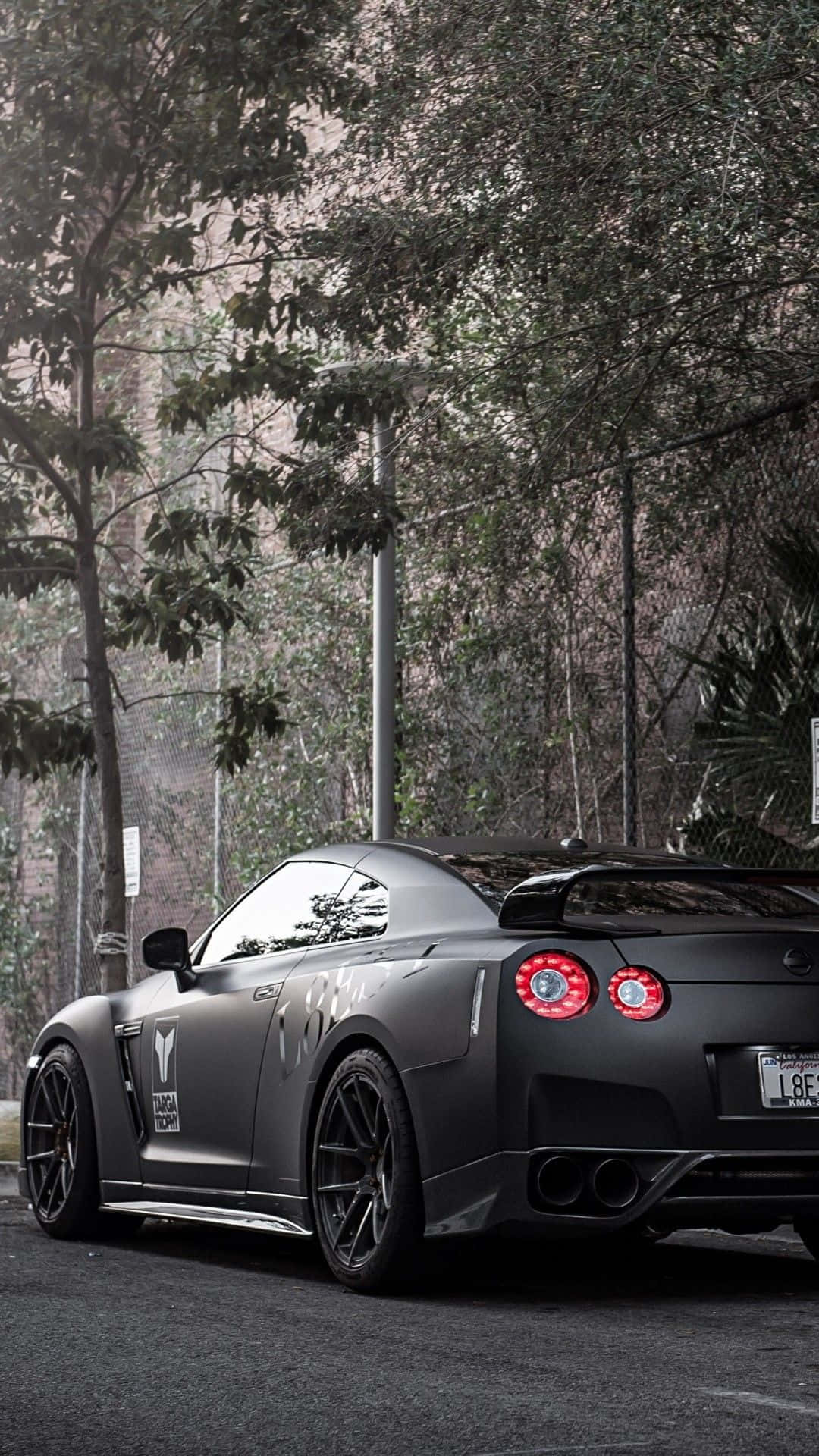 黑色GTR R35汽车 壁纸
