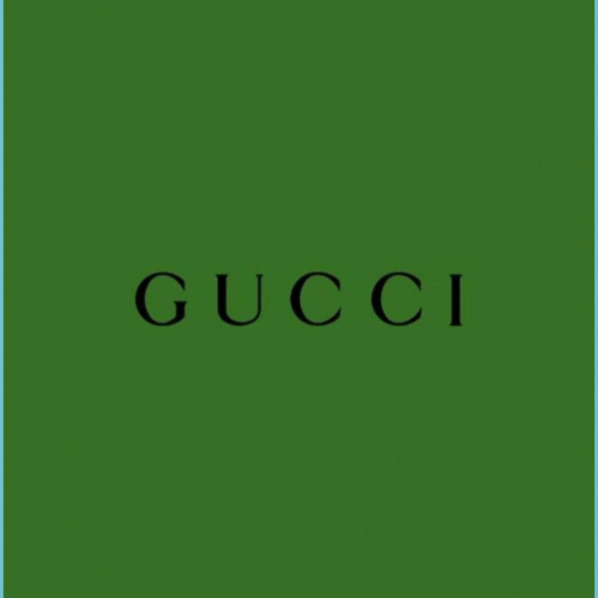 Gucci 纯绿 壁纸