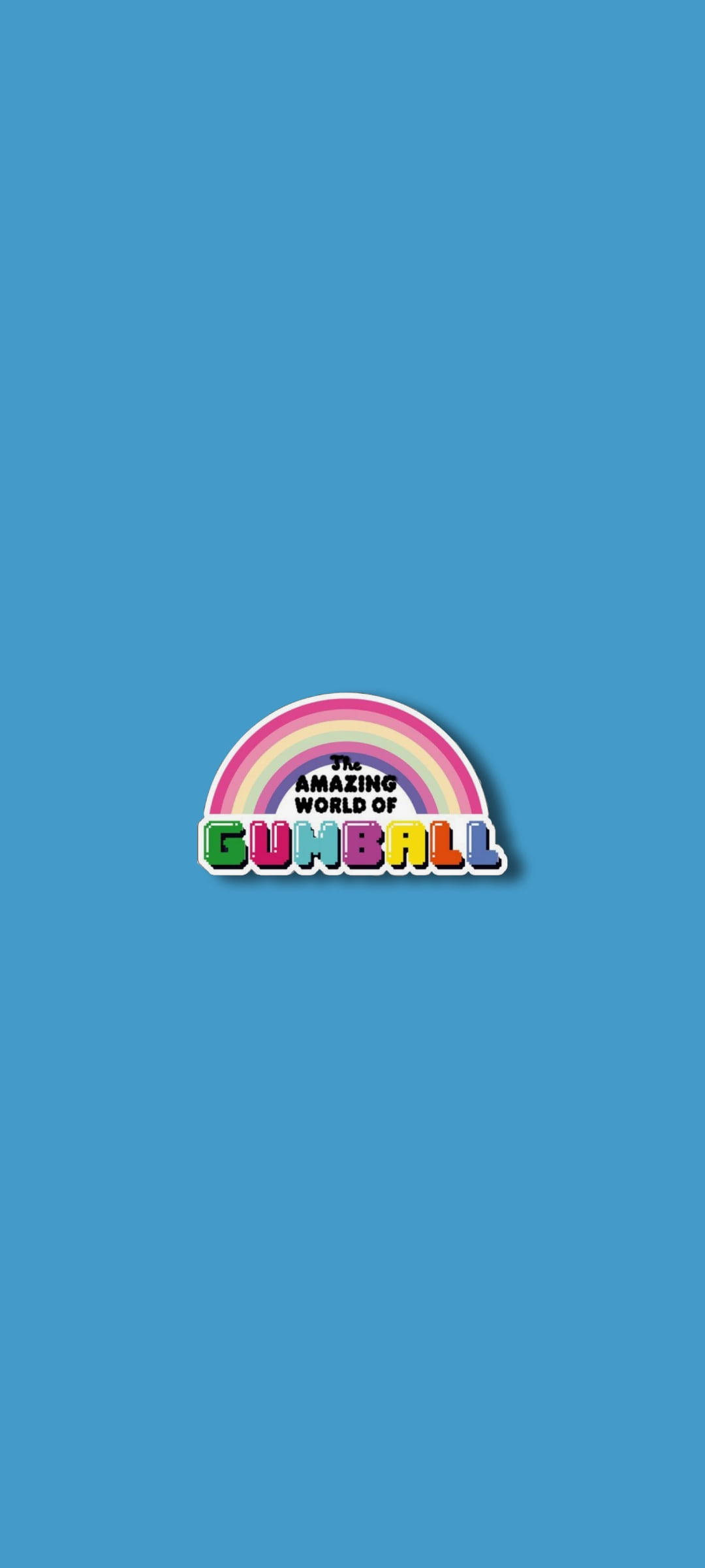 Gumball 简约蓝色美学 壁纸
