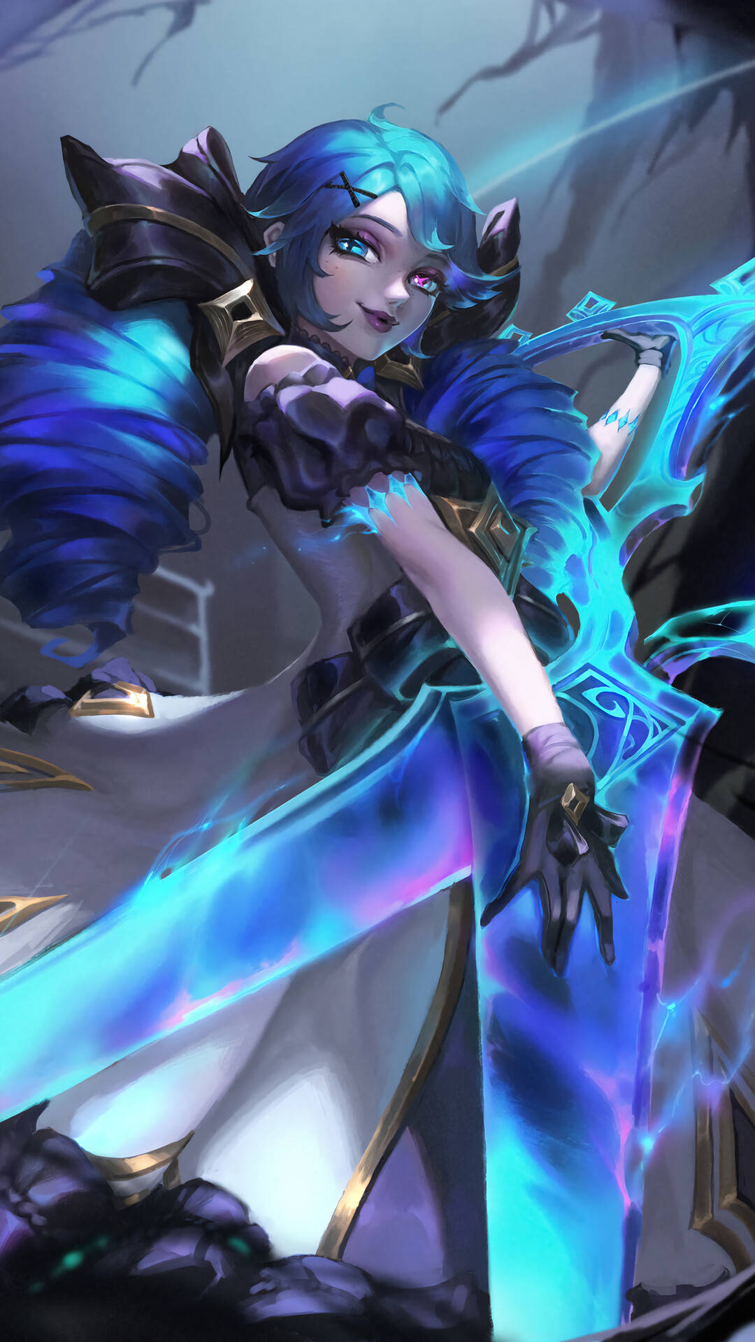 Gwen LoL iPhone壁纸 壁纸