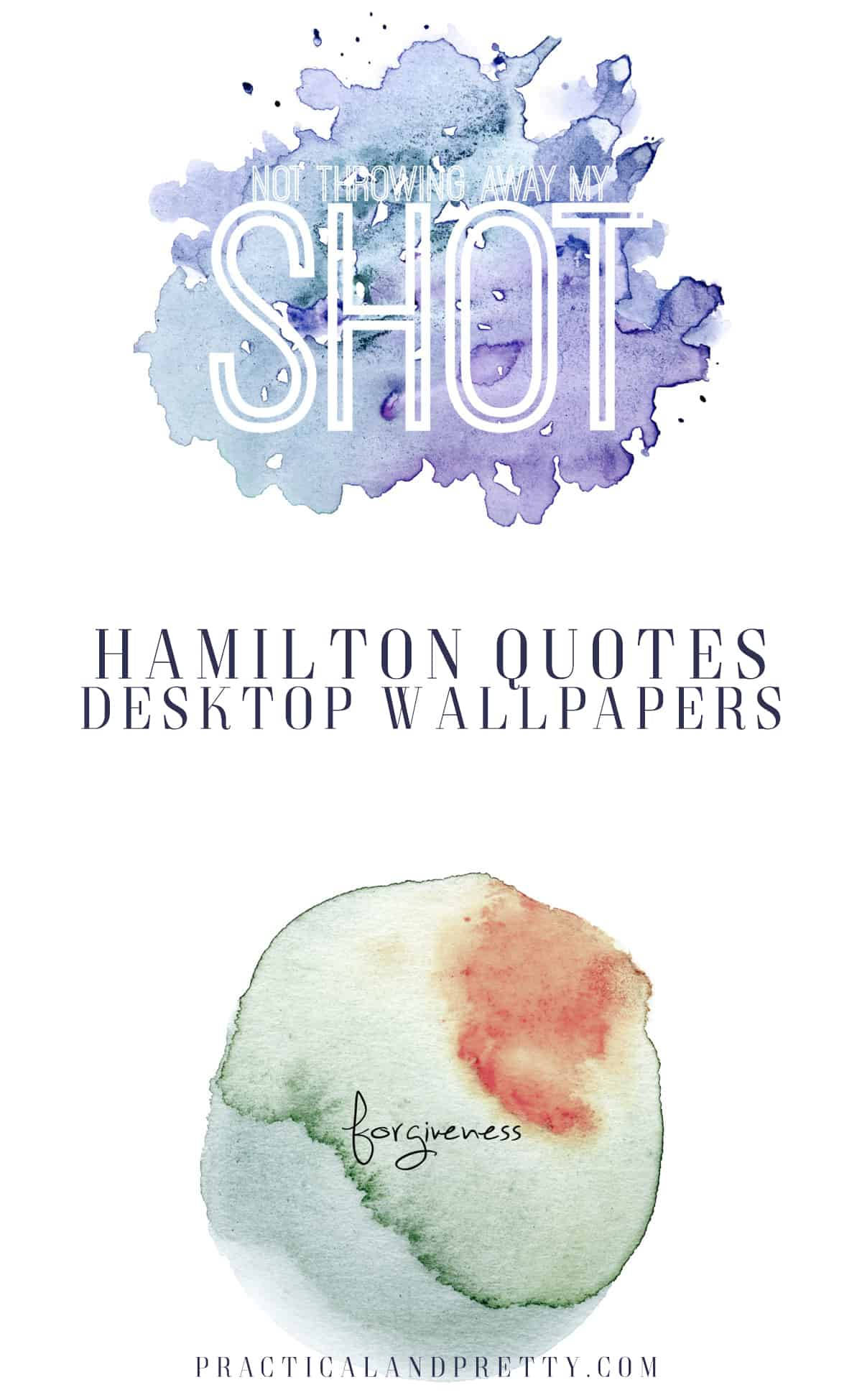 "Hamilton's Resolute Stance on the Stage" 壁纸