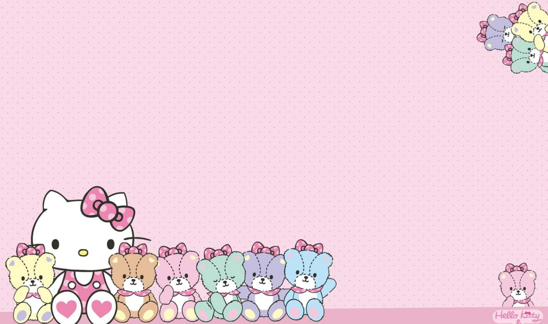 迷人Hello Kitty笔记本电脑壁纸 壁纸