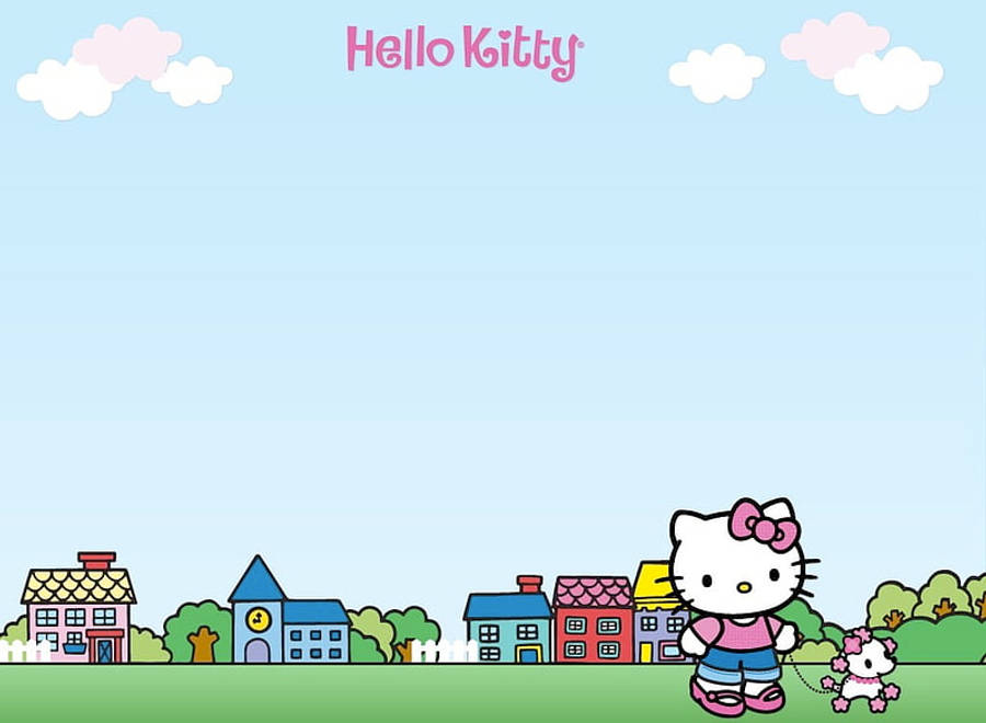 Hello Kitty 美学散步 壁纸