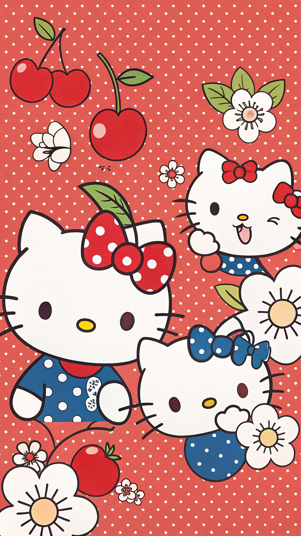 甜蜜的Hello Kitty乐趣 壁纸