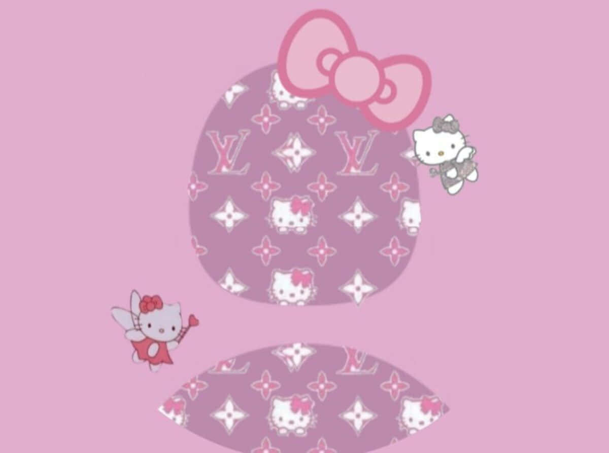 Hello Kitty LV 三丽鸥头像 壁纸