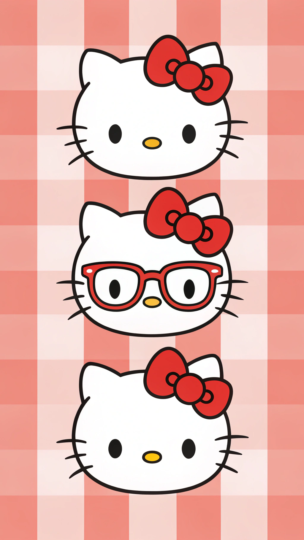 Hello Kitty的三个表情让你大吃一惊 壁纸