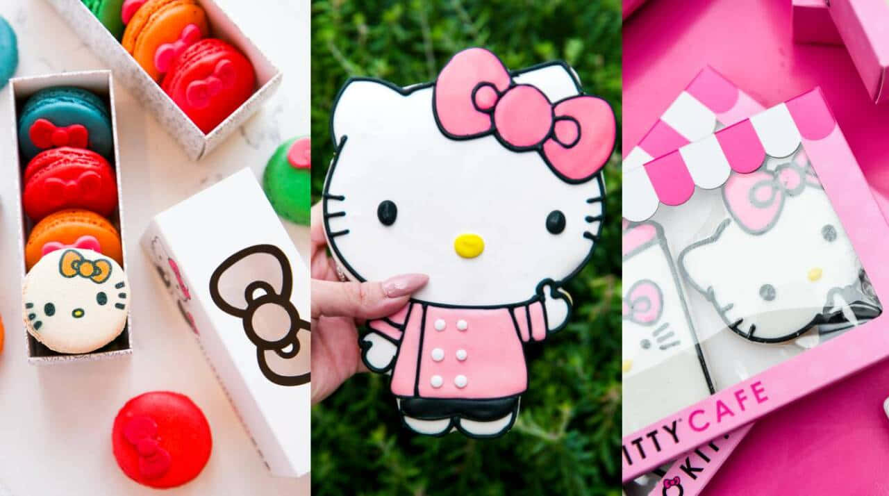 Hello Kitty展现甜美一面 壁纸