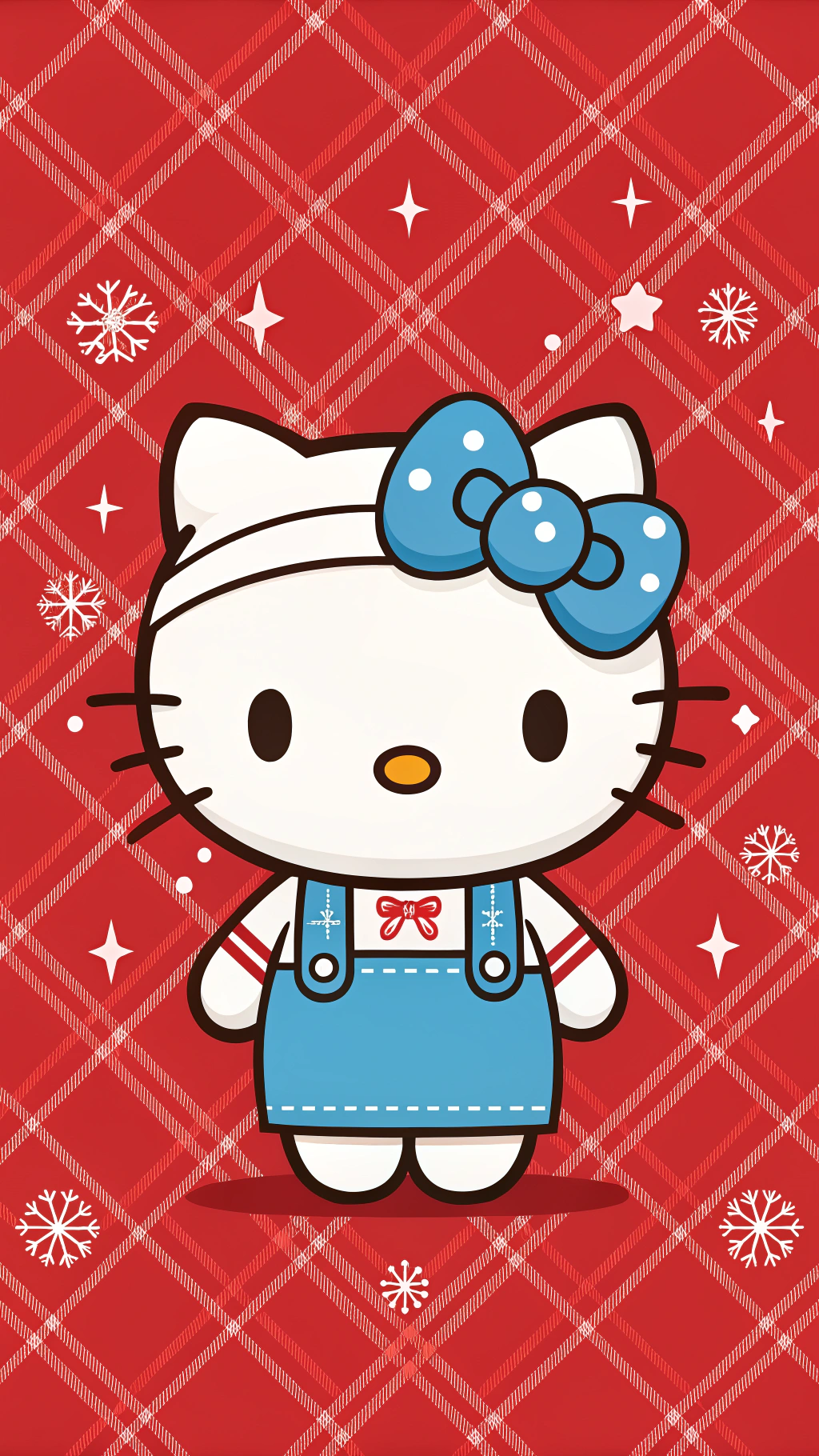 Hello Kitty的冬日造型将融化你的心 壁纸