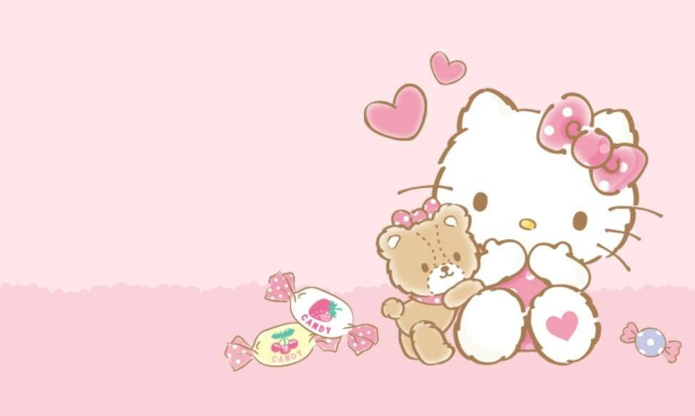 Hello Kitty 飞吻美学 壁纸