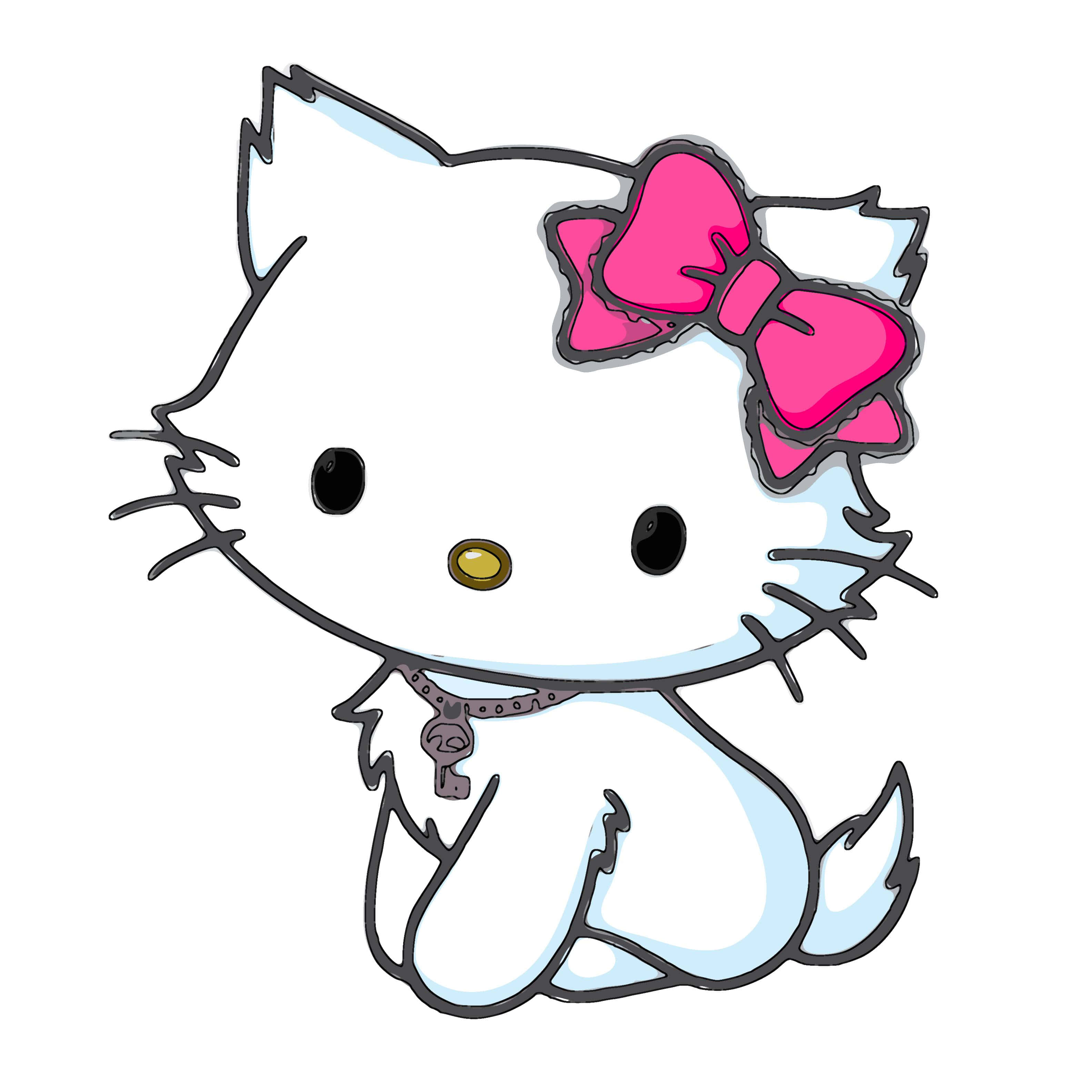 Hello Kitty的宠物Charmmy Kitty背景 壁纸