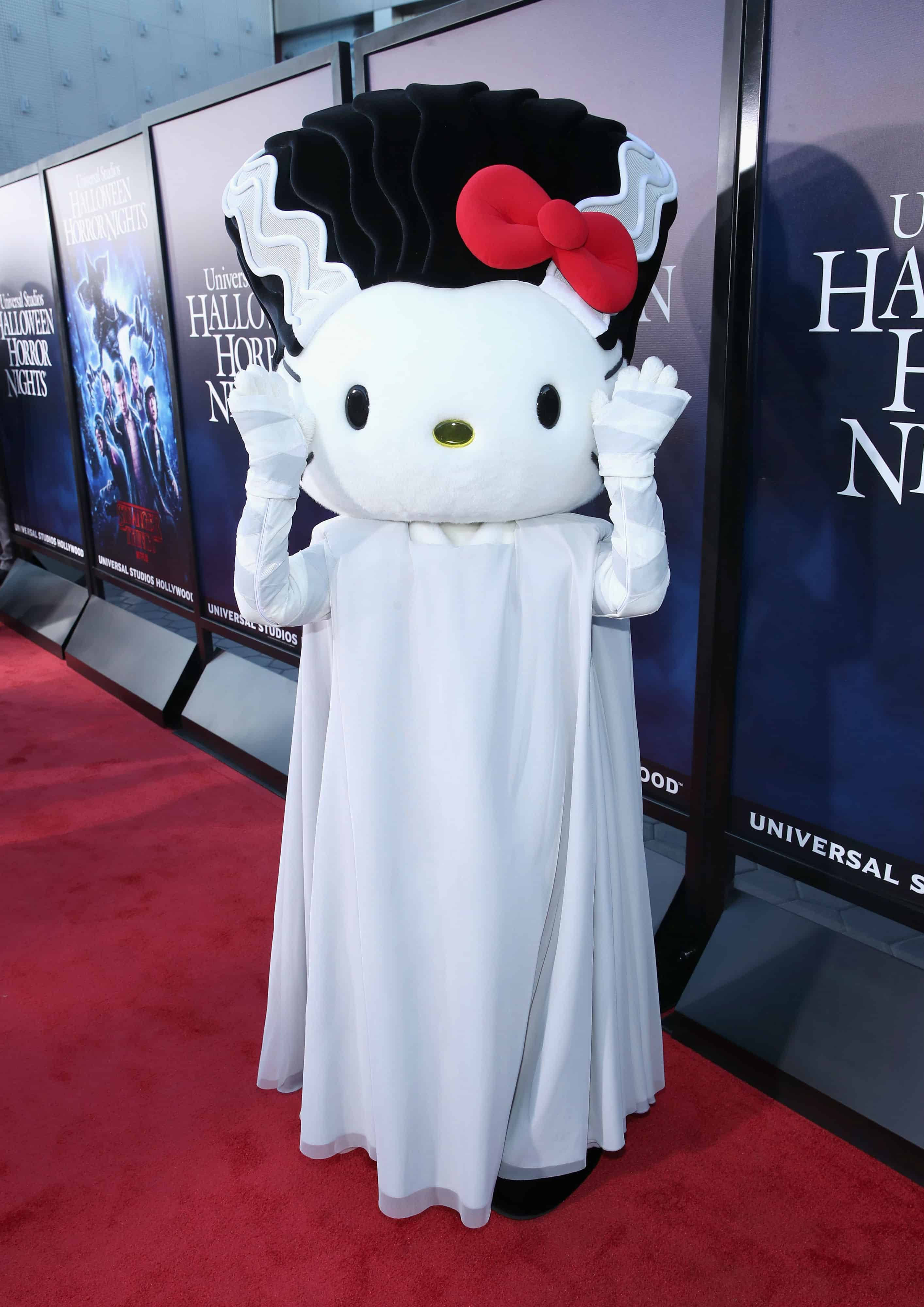 Hello Kitty万圣节幽灵 壁纸