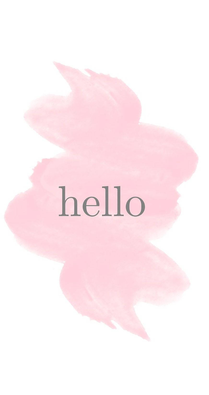 Hello可爱iPhone锁屏 壁纸