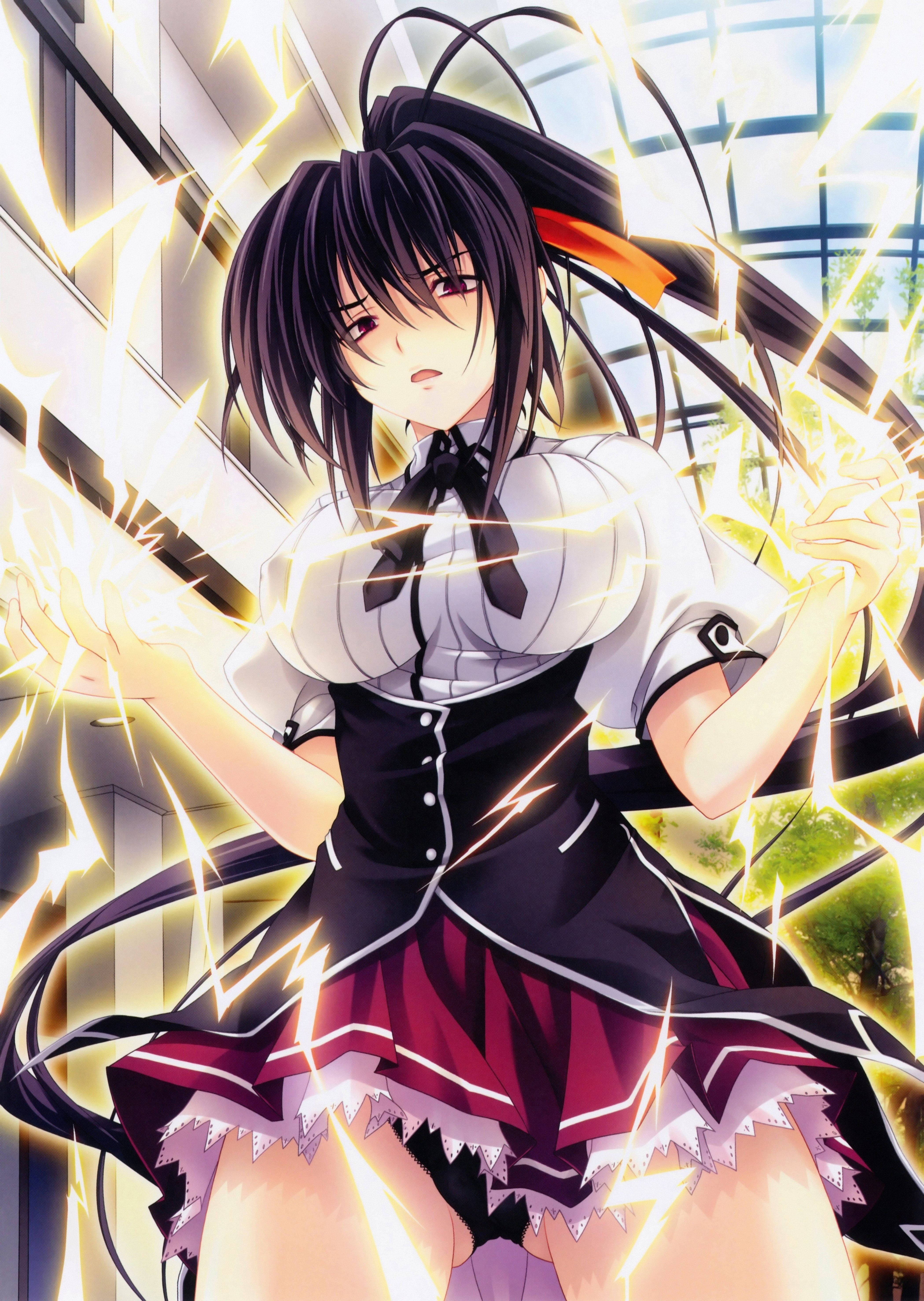 明乃雷电 Highschool DxD 壁纸