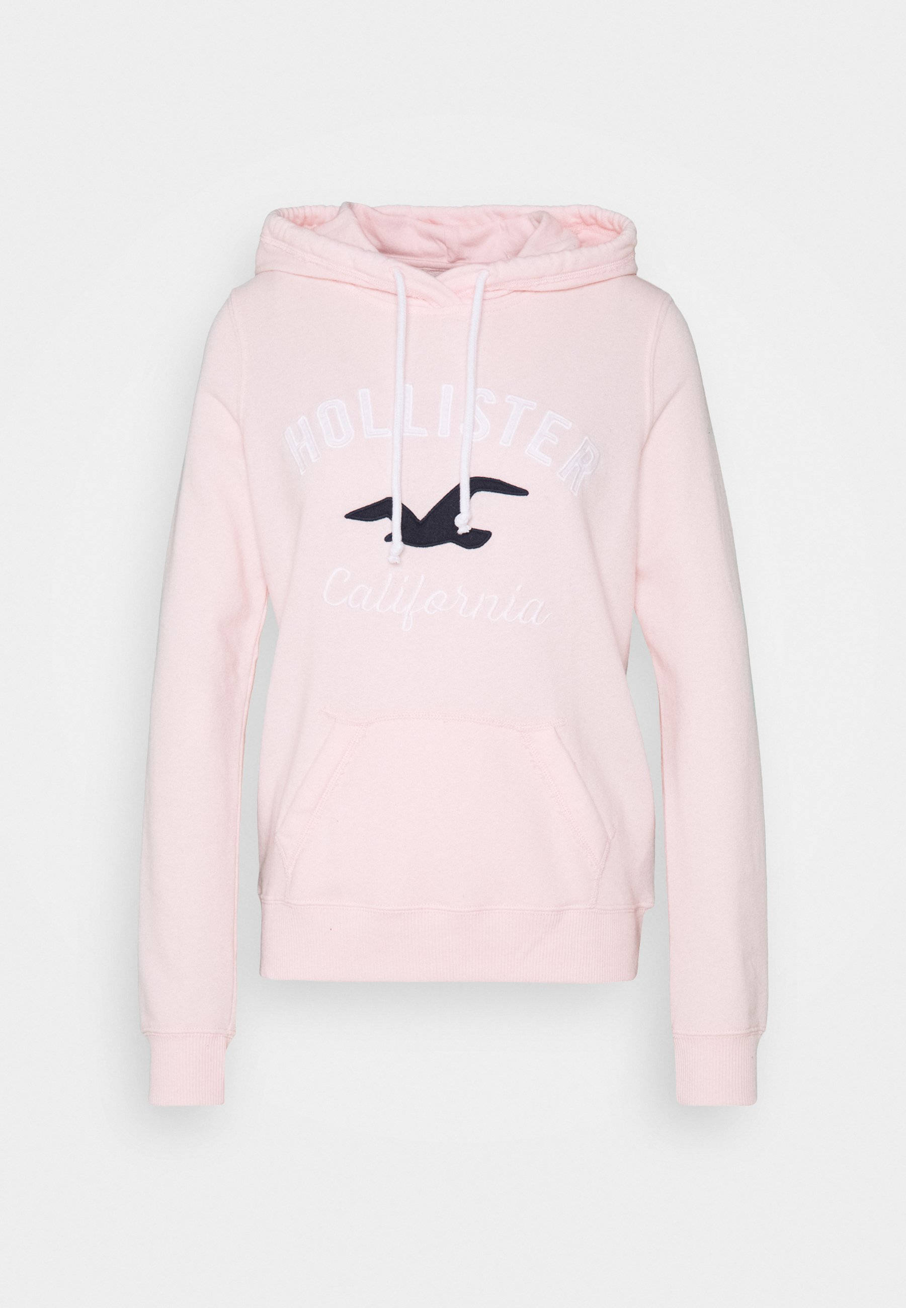浅粉色Hollister卫衣外套 壁纸