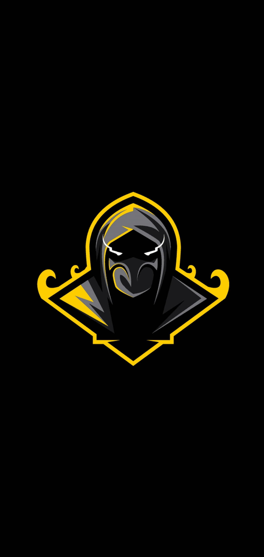 Hooded Bull Gaming Logo HD 壁纸