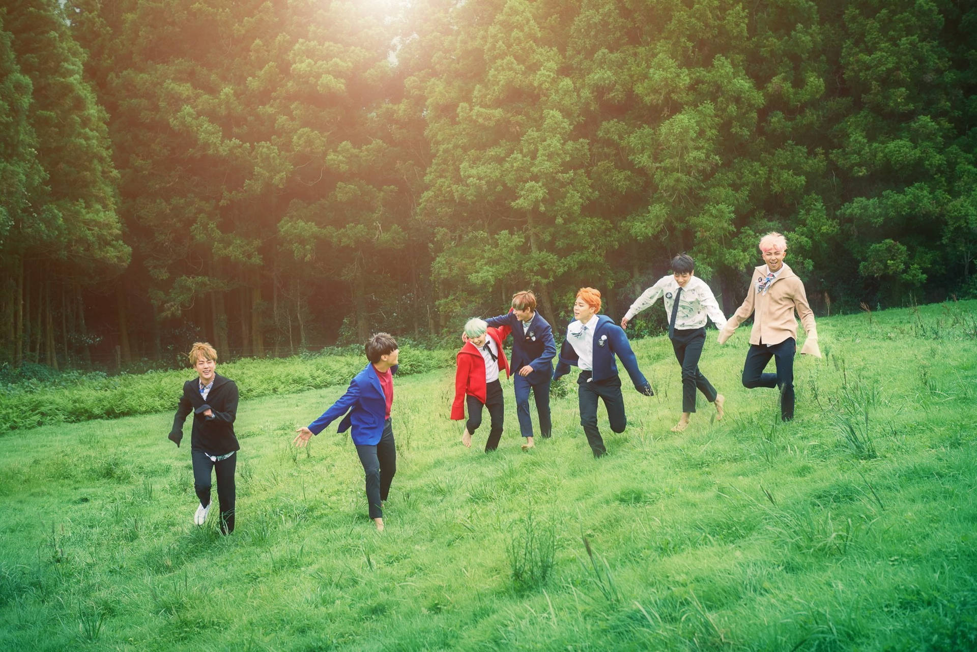 HYYH时代酷炫BTS笔记本电脑壁纸 — 防弹少年团 壁纸