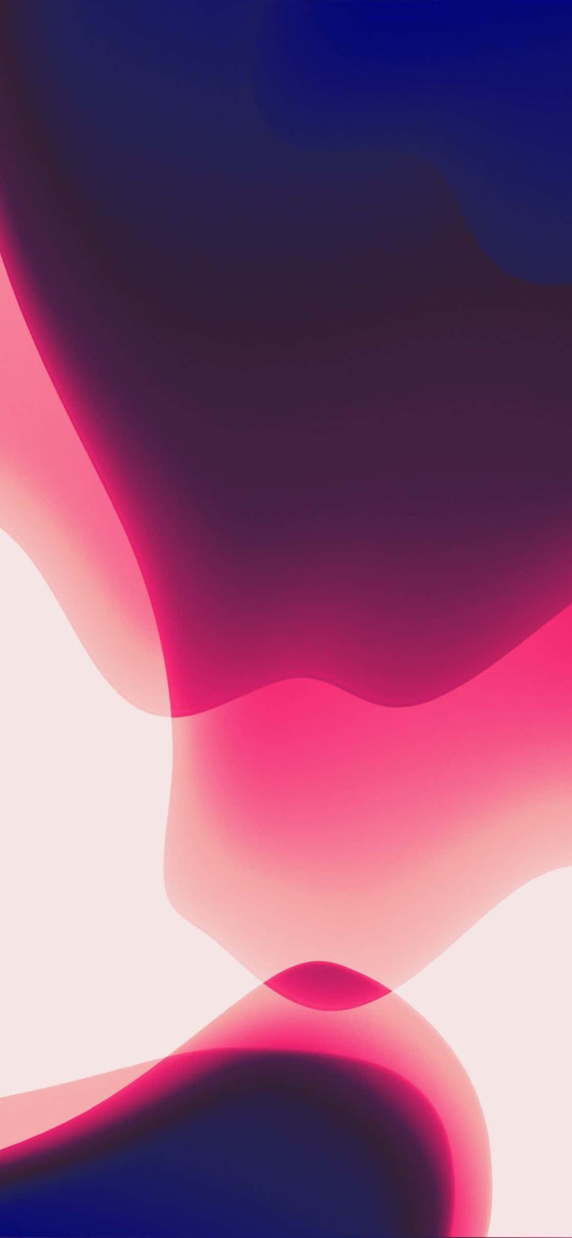 iOS 13红紫背景 壁纸