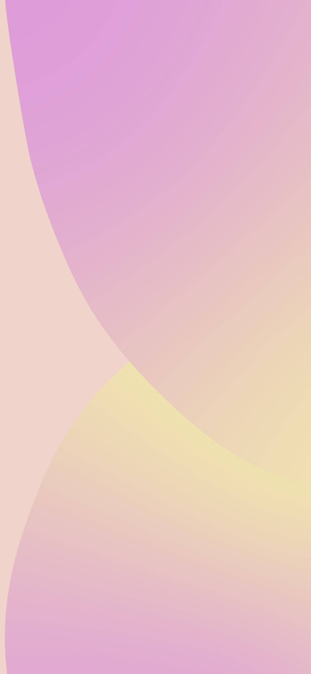 iOS 13 少女粉 壁纸