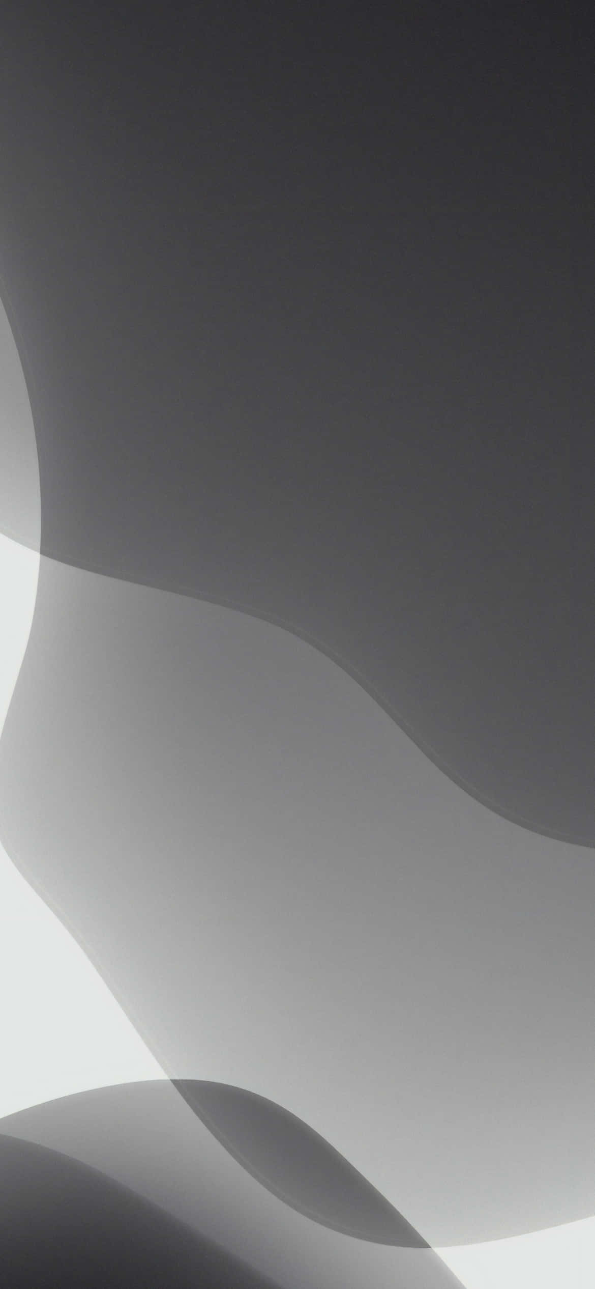 iOS 13 浅灰抽象背景 壁纸