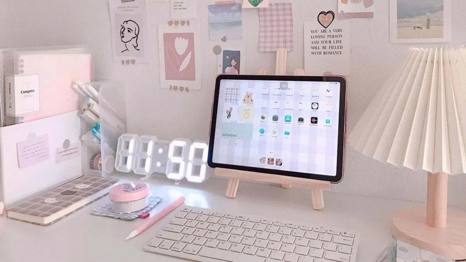 体验现代办公美学的iPad 壁纸