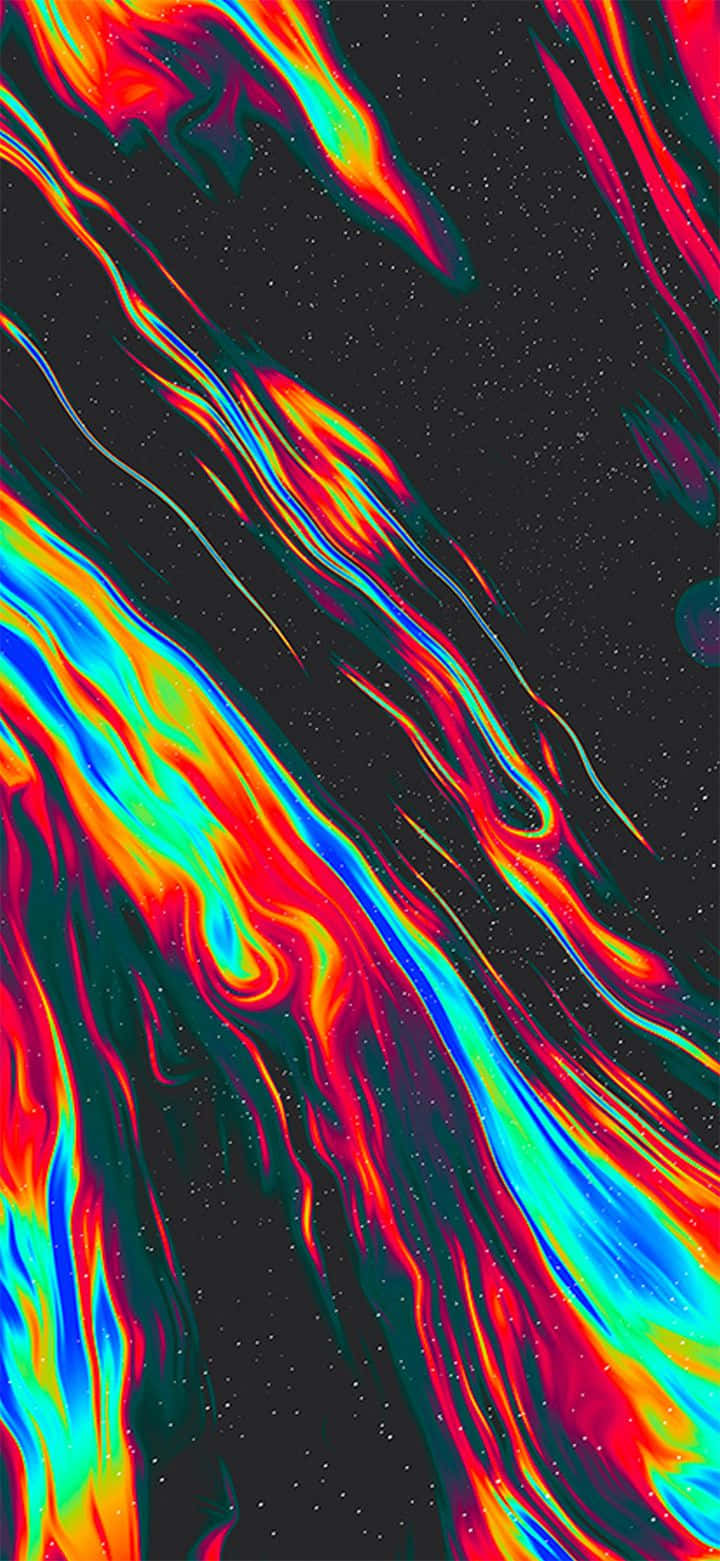 iPhone 11震撼夜景摩天楼视角 壁纸