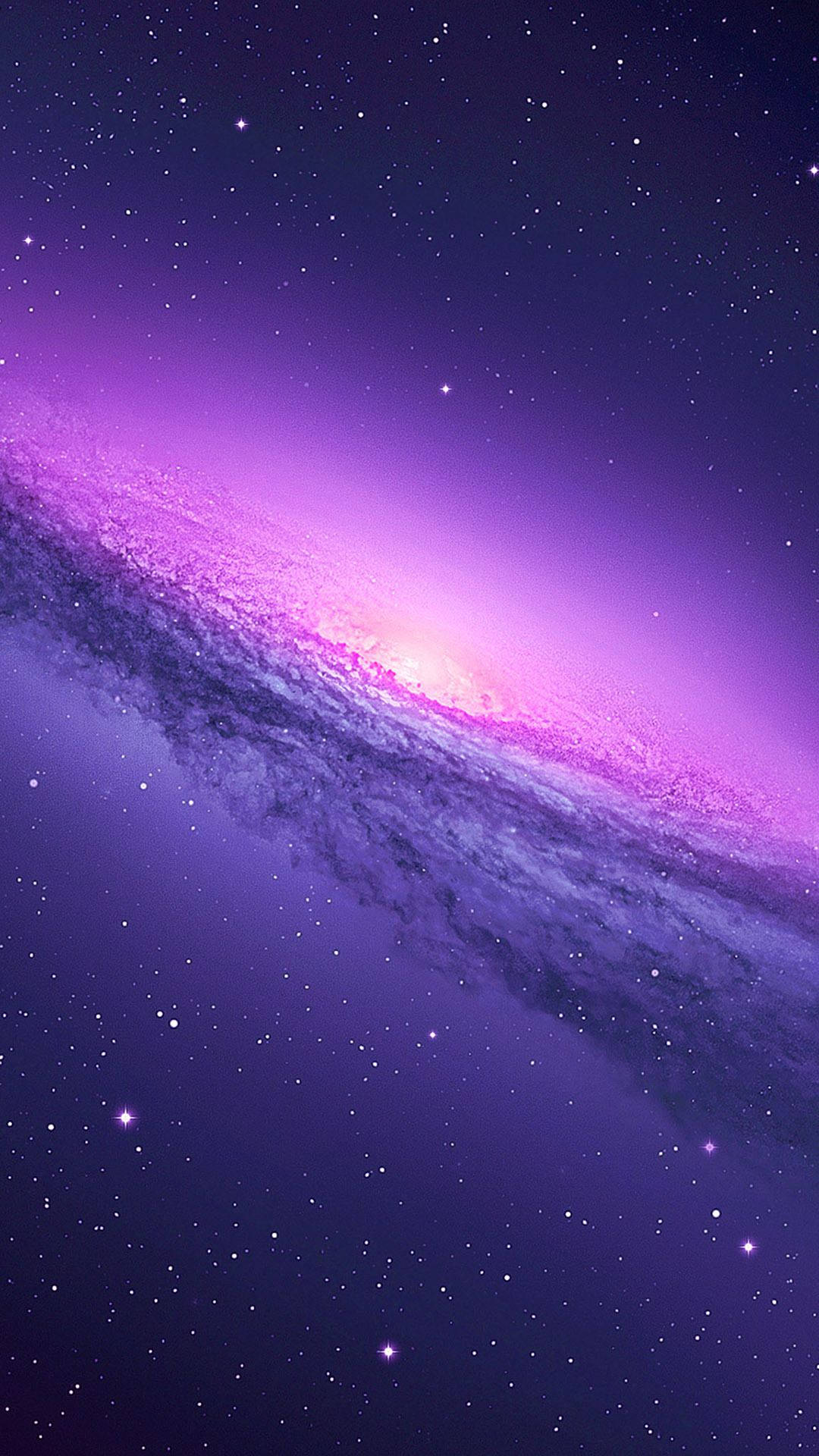 iPhone 11 紫色银河宇宙 壁纸