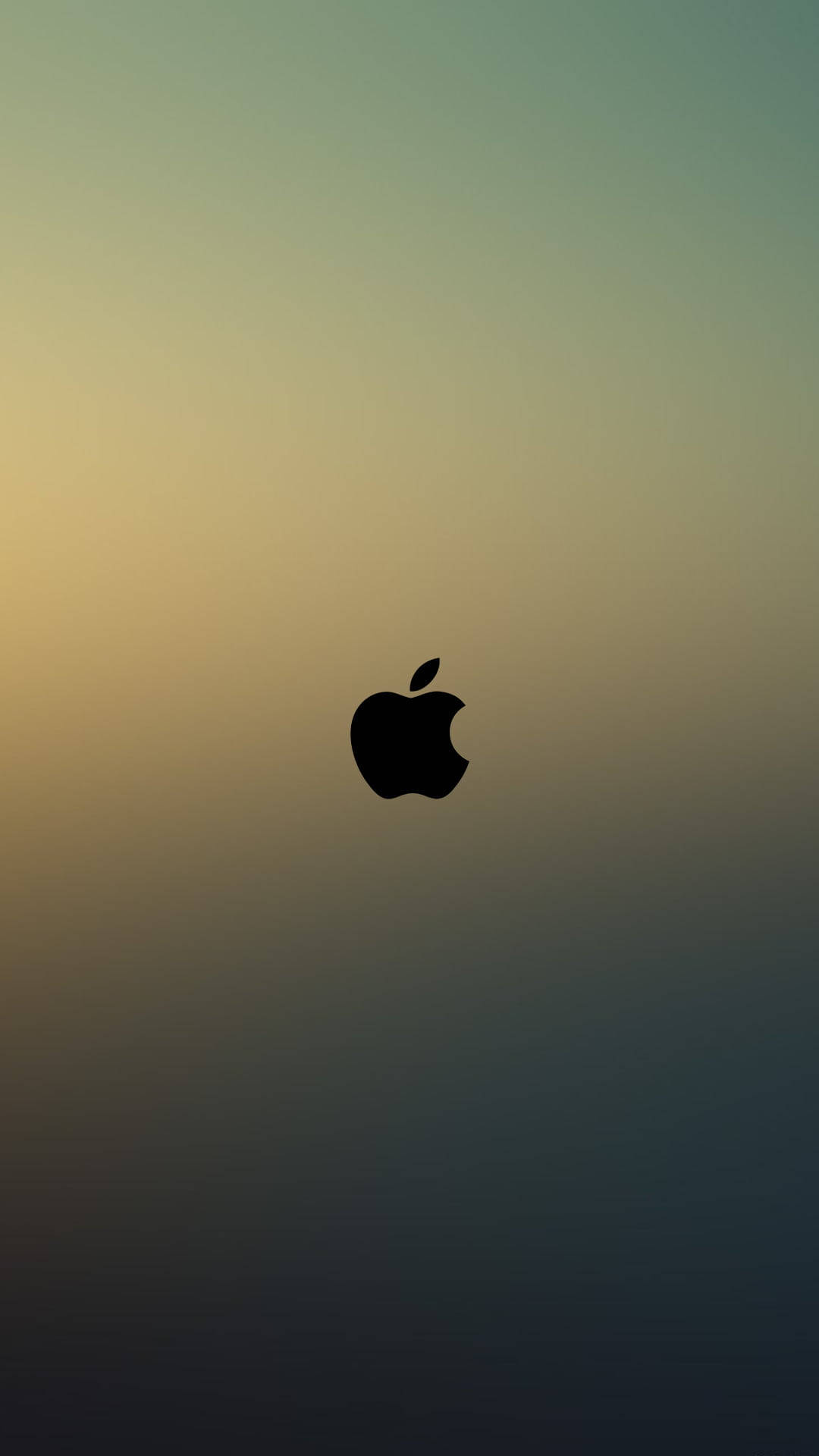 iPhone 12 Pro Max 金色苹果 壁纸