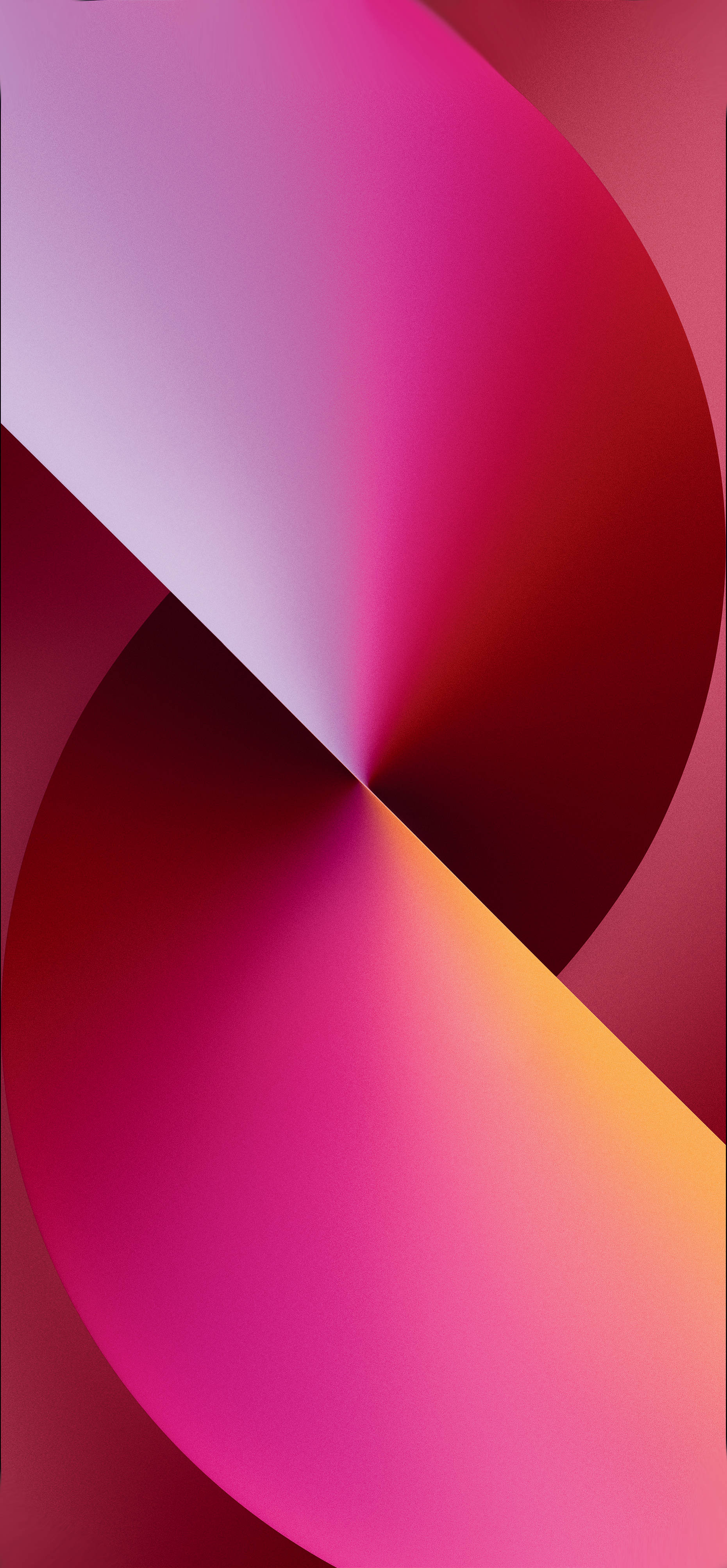 红紫艺术 iPhone 13 Pro 壁纸