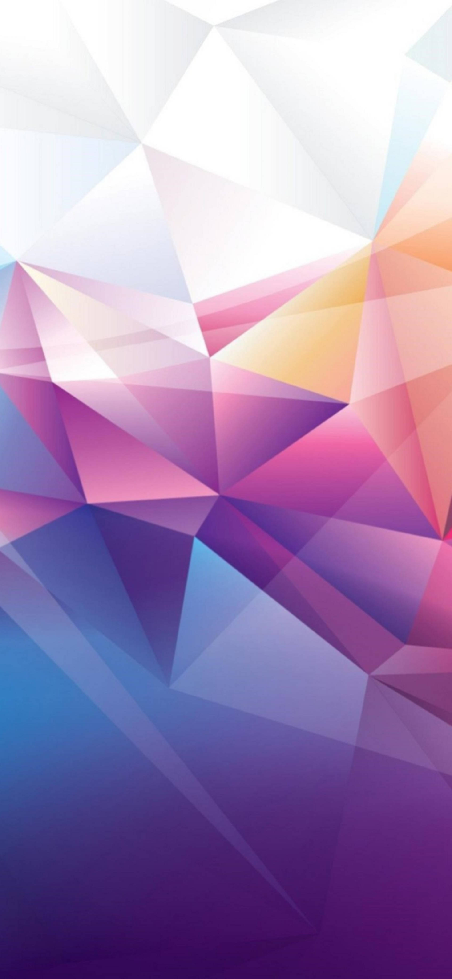 iPhone 13 Pro Max 多边形形状 壁纸