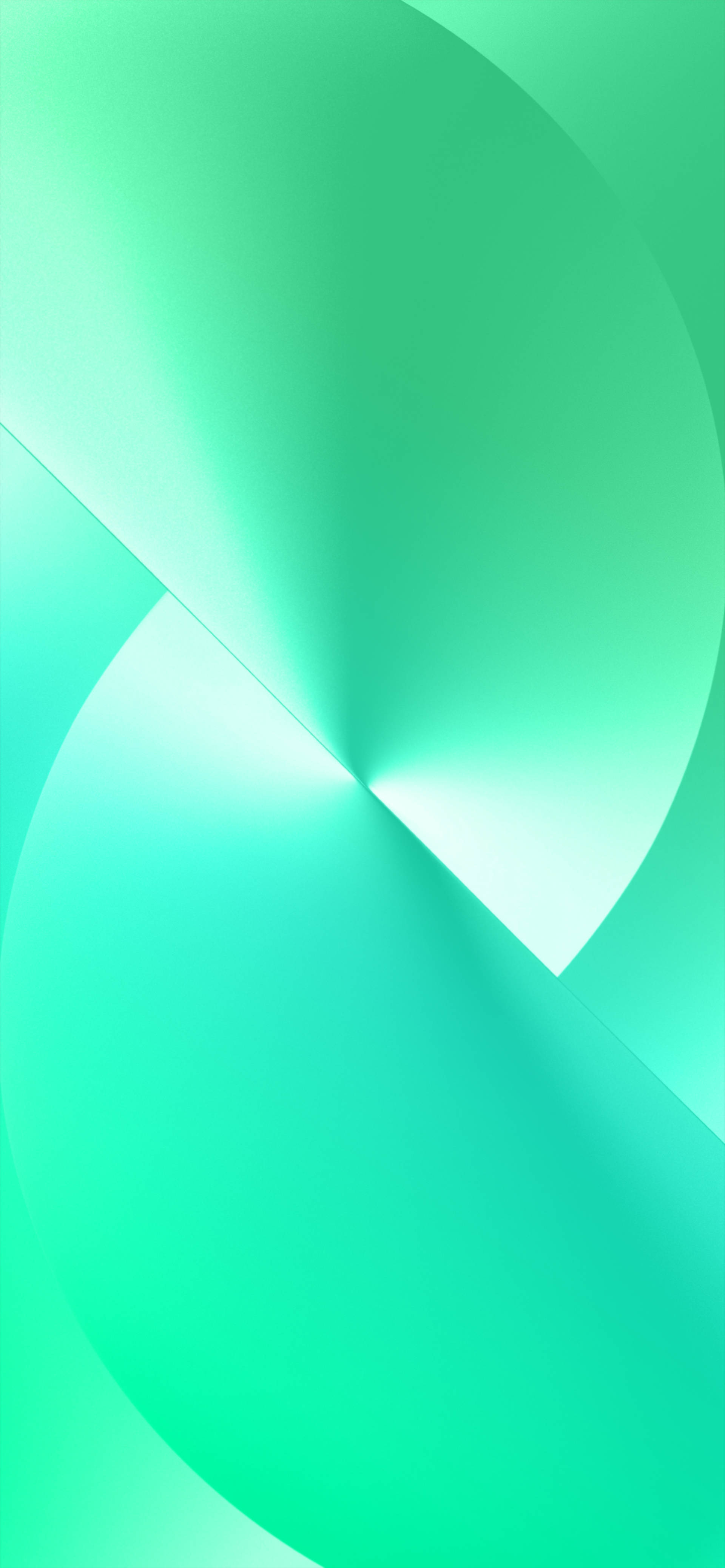 iPhone 13 Pro Max 绿色分屏壁纸 壁纸