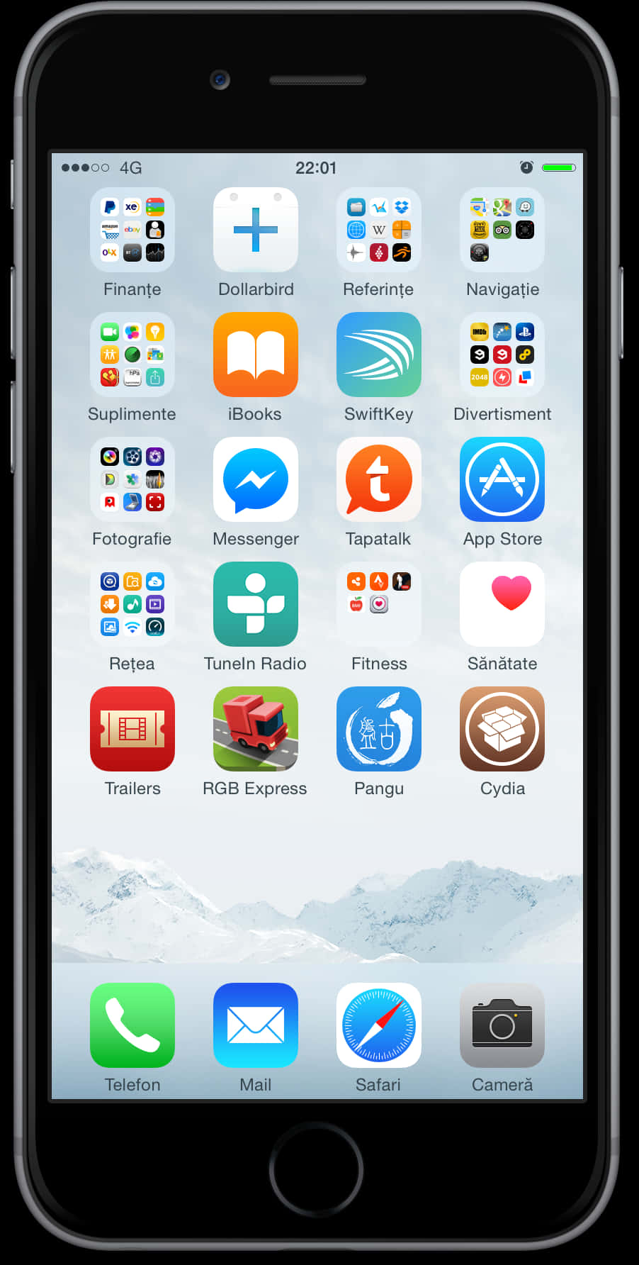 iPhone主屏幕应用界面 壁纸