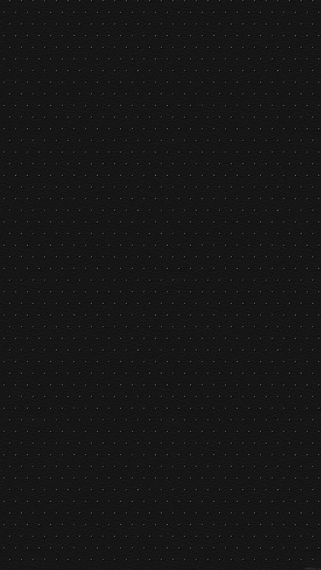 散点纯黑iPhone壁纸 壁纸
