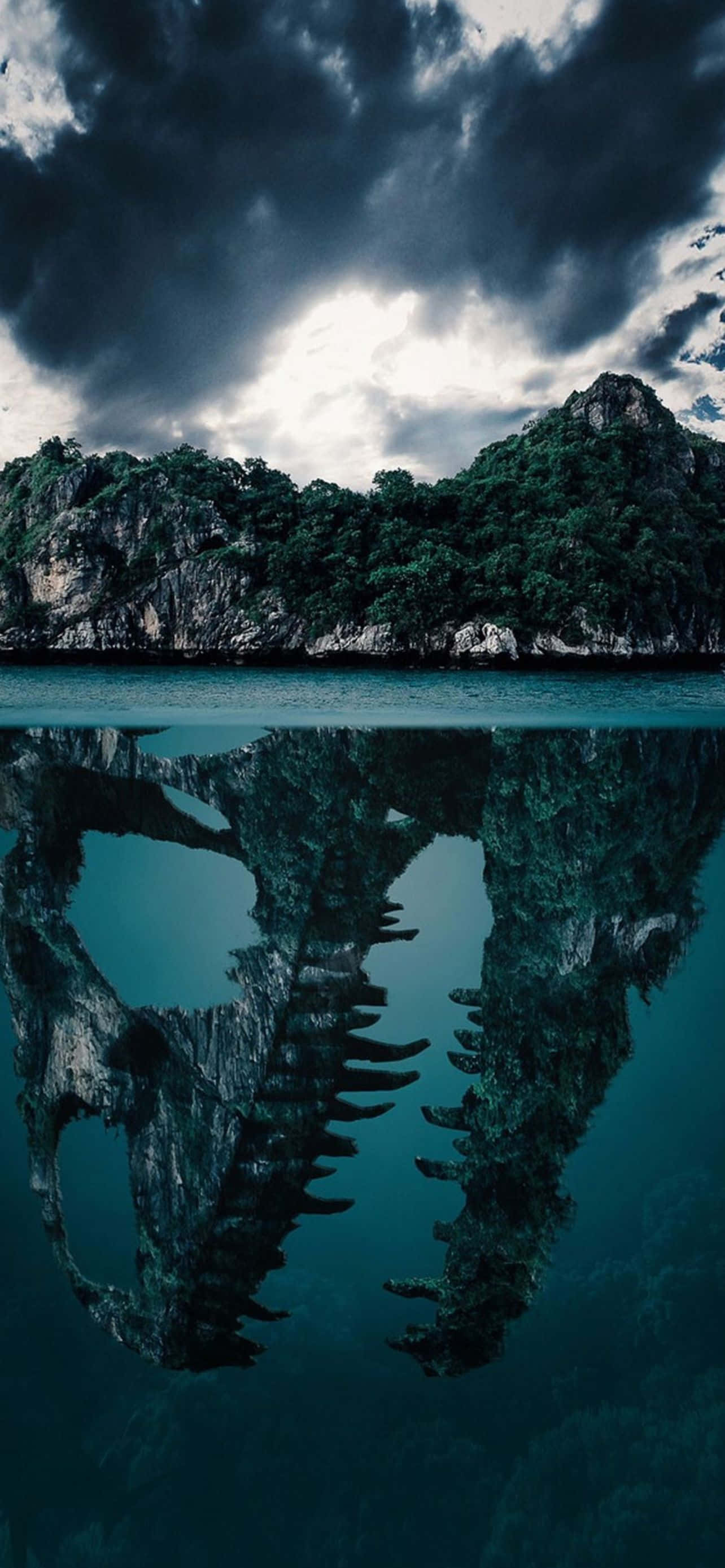 酷炫霓虹iPhone背景 壁纸