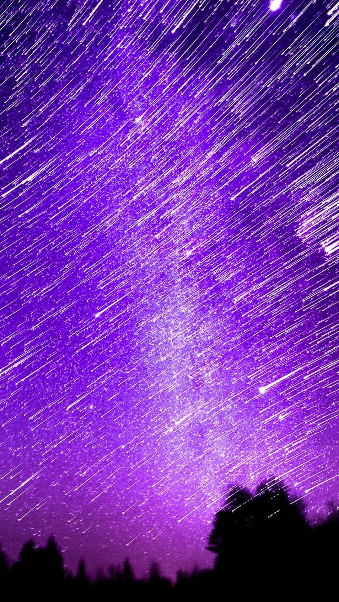 美学iPhone狮子座流星雨 壁纸