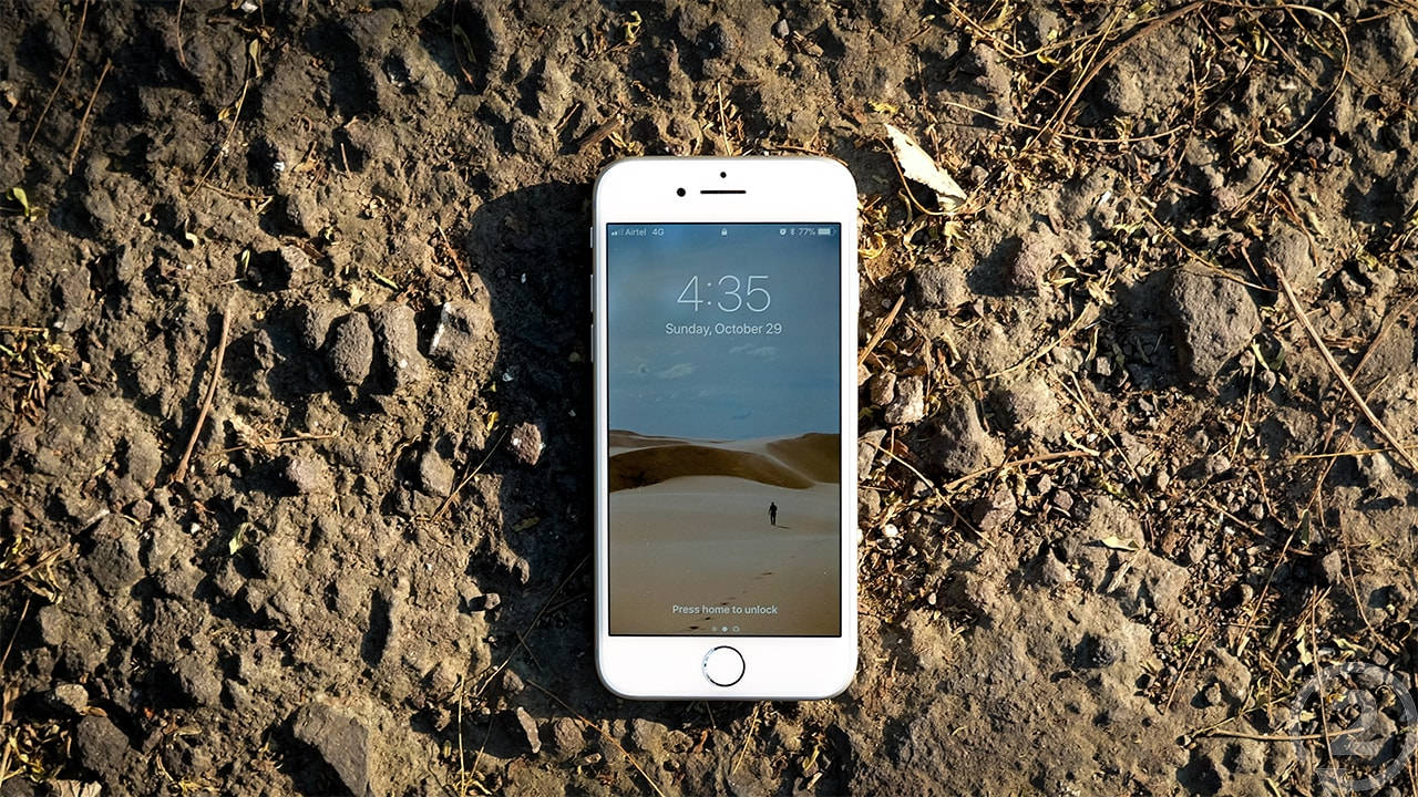 iPhone 8 阳光照射 壁纸