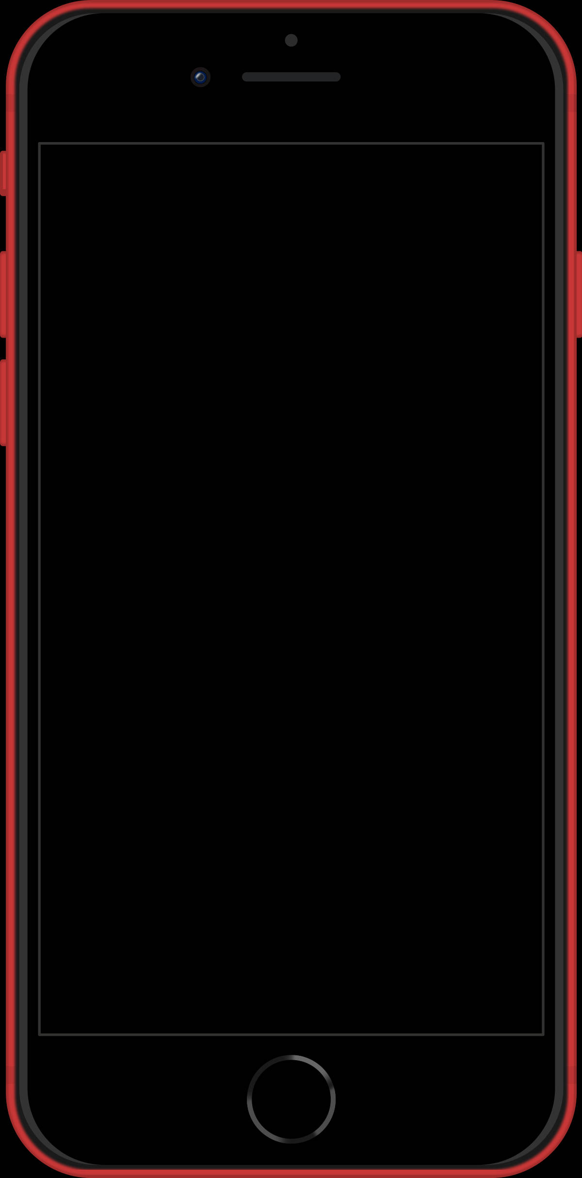 iPhone 8 红色正面 壁纸
