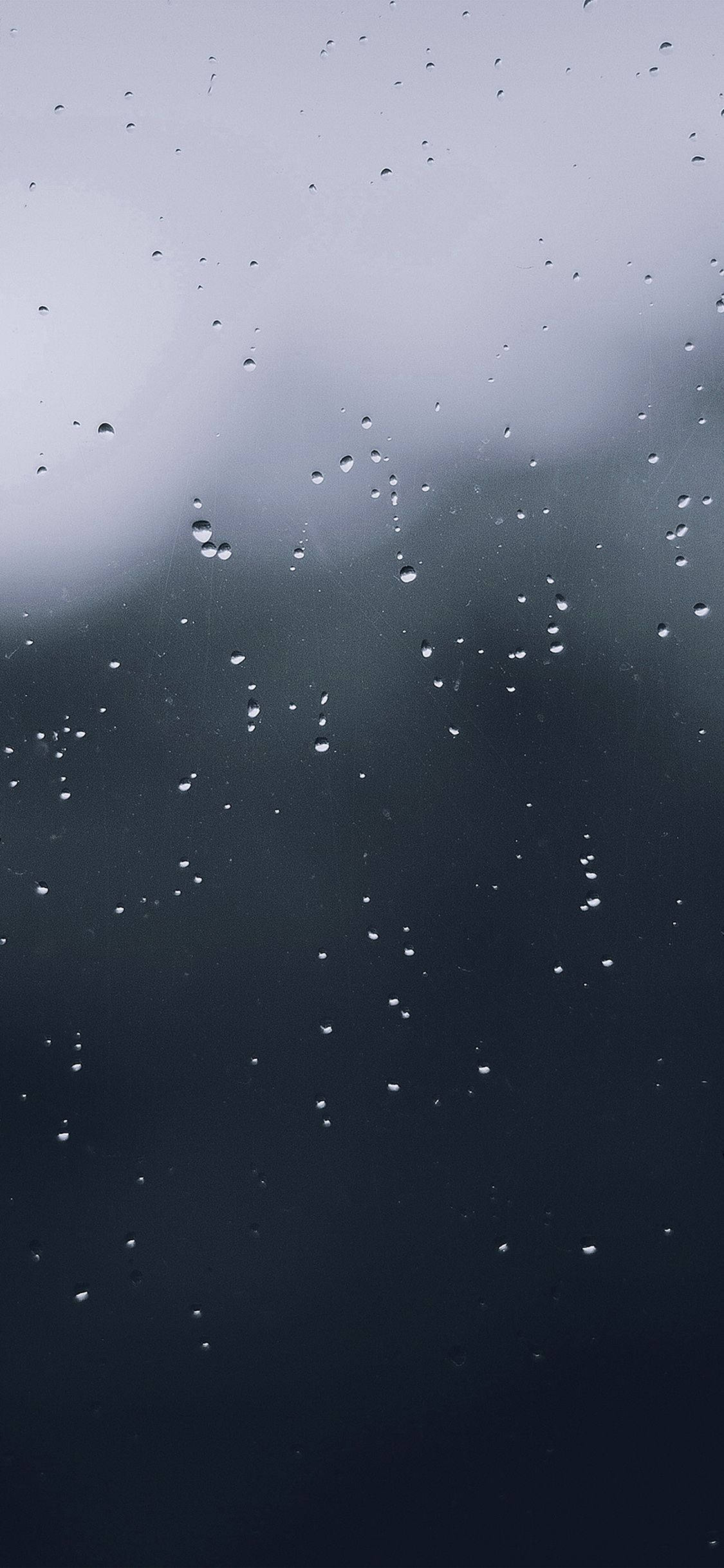 简约雨滴iPhone 壁纸