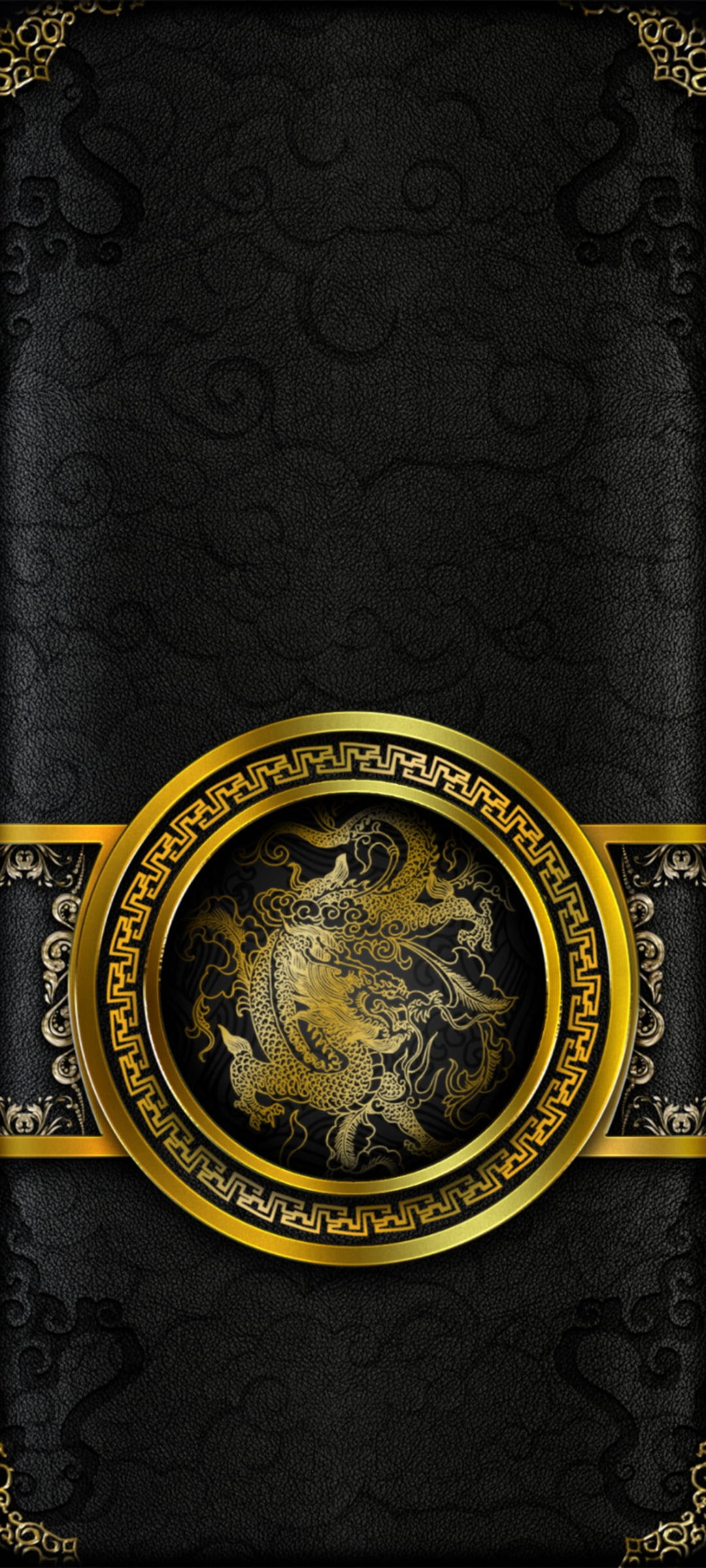 金龙黑金 iPhone 壁纸